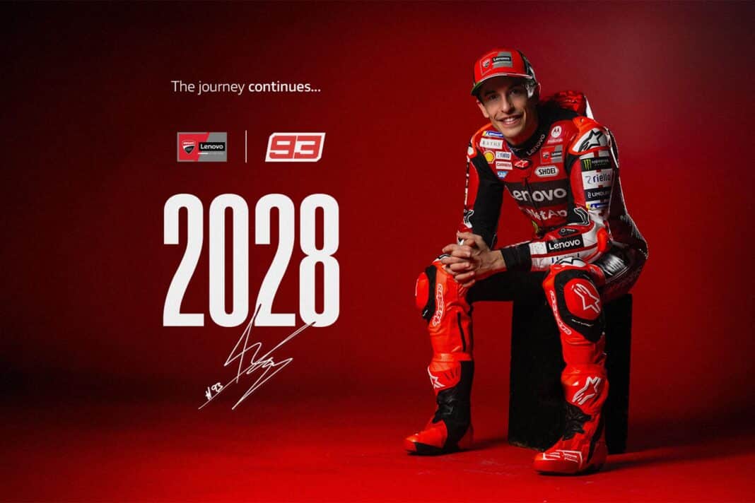 Marc Márquez y Ducati renuevan por dos años
