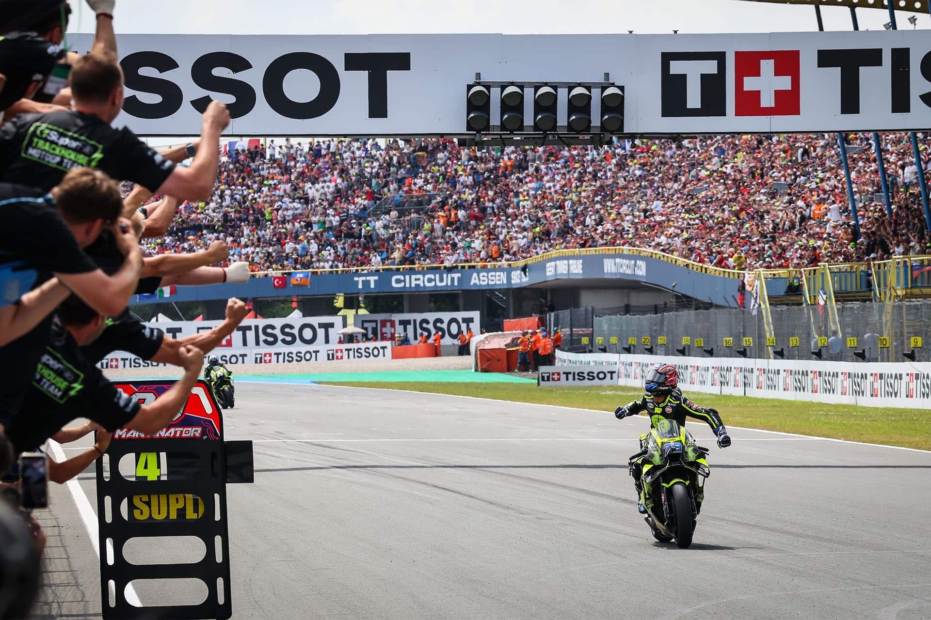 Ogura ha logrado su primer triunfo en MotoGP
