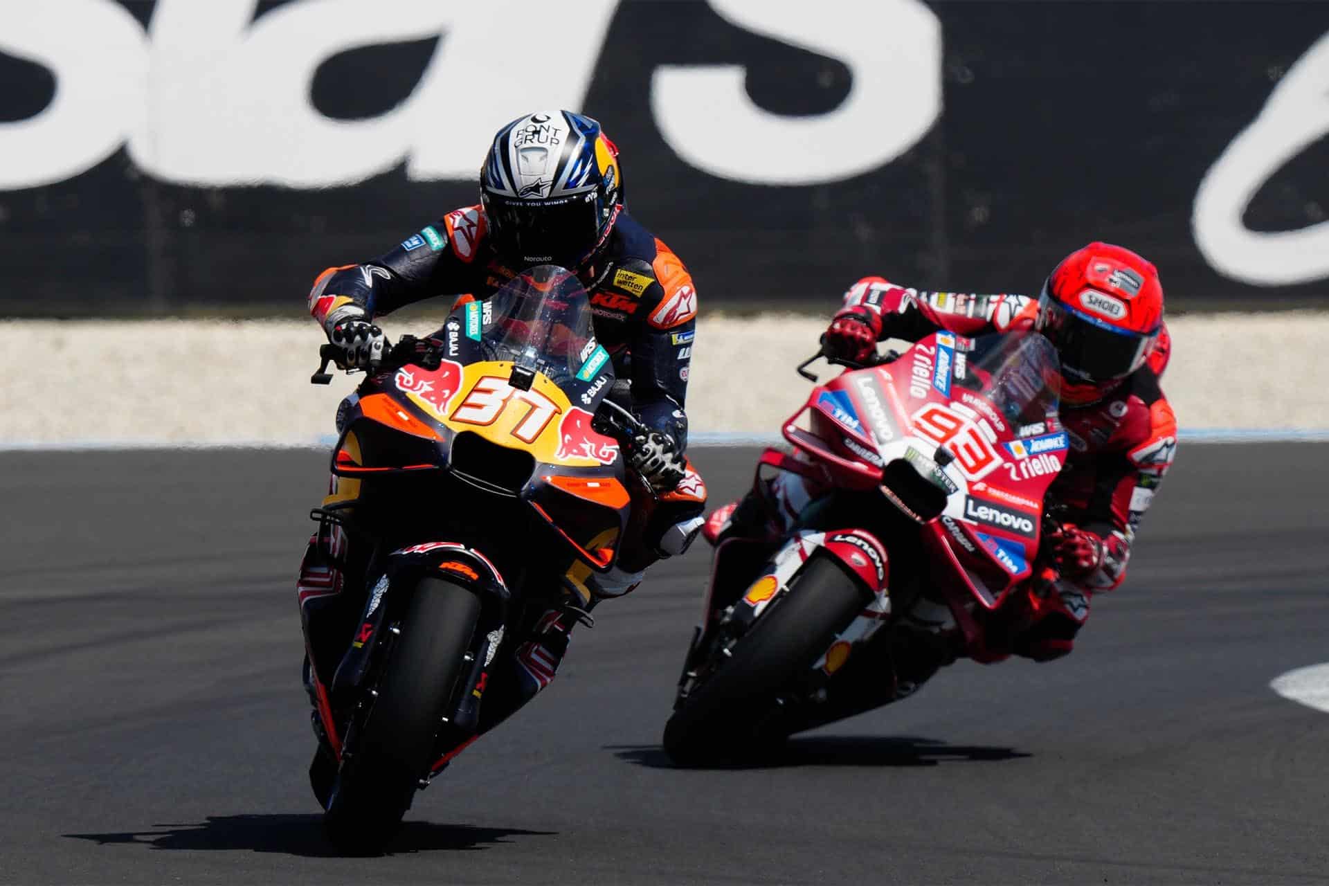 Pedro Acosta está acariciando su primera victoria en MotoGP, pero se le resiste