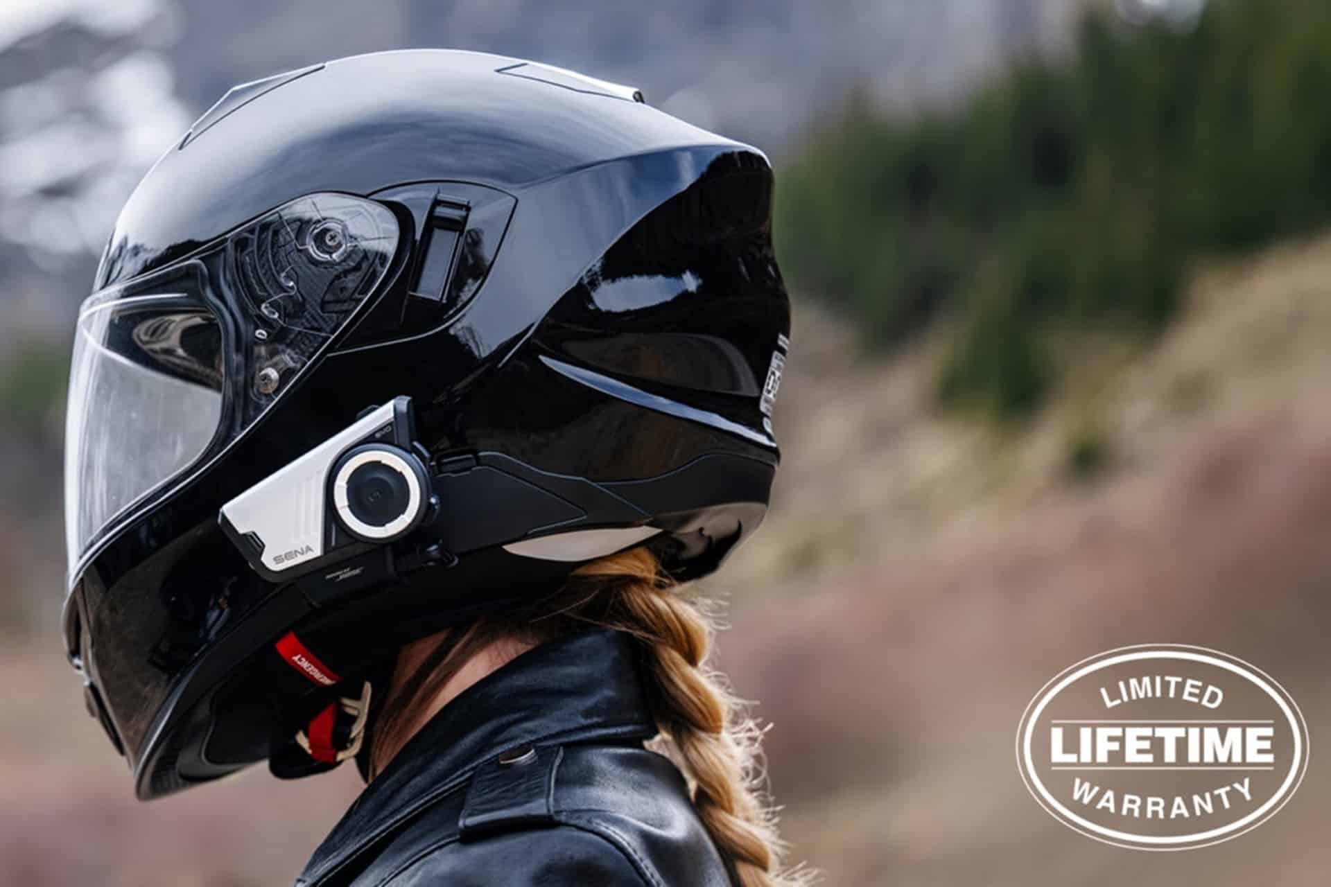Sena presenta la primera garantía limitada de por vida para comunicación de motocicleta