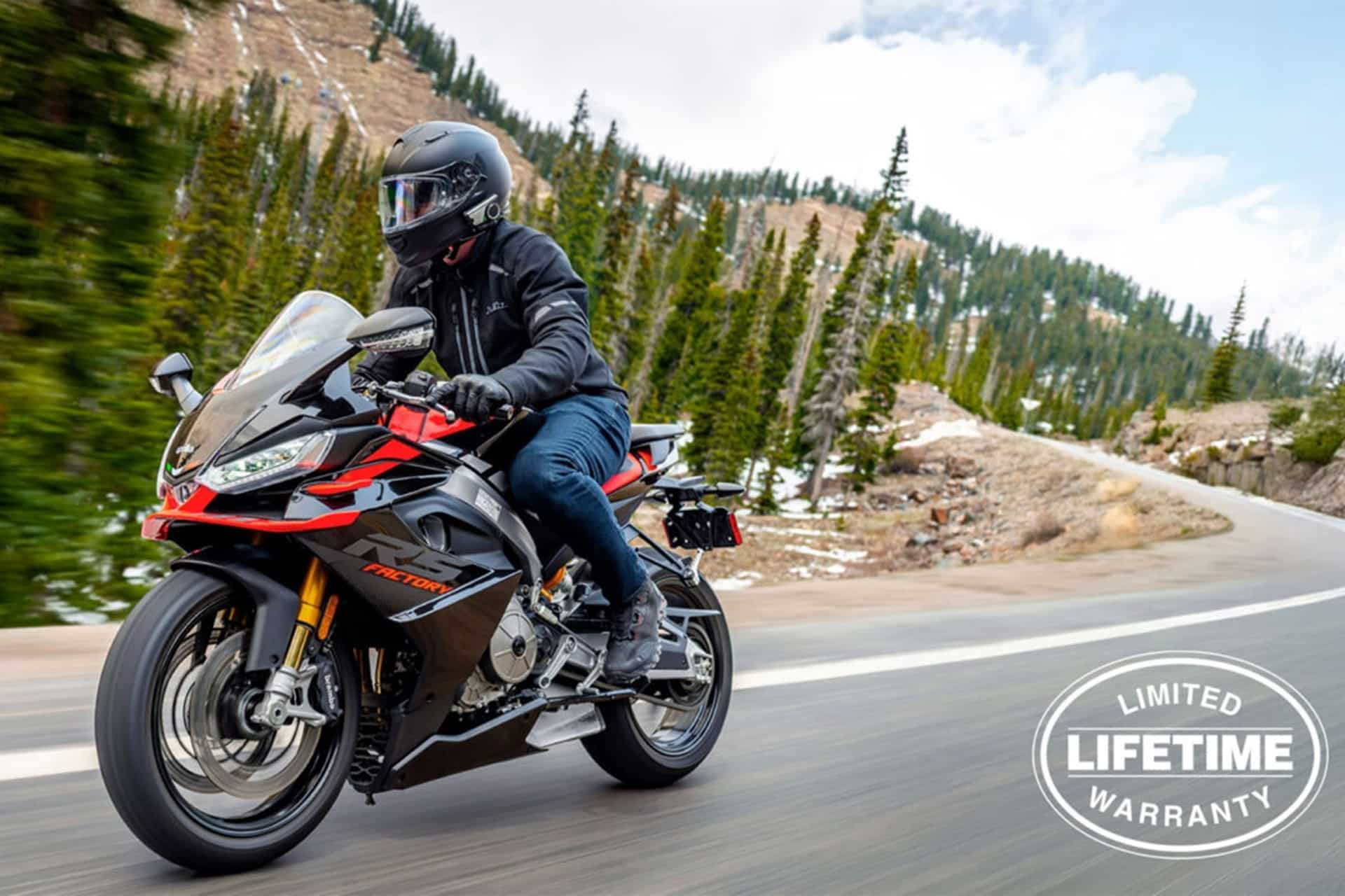 Sena presenta la primera garantía limitada de por vida para comunicación de motocicleta
