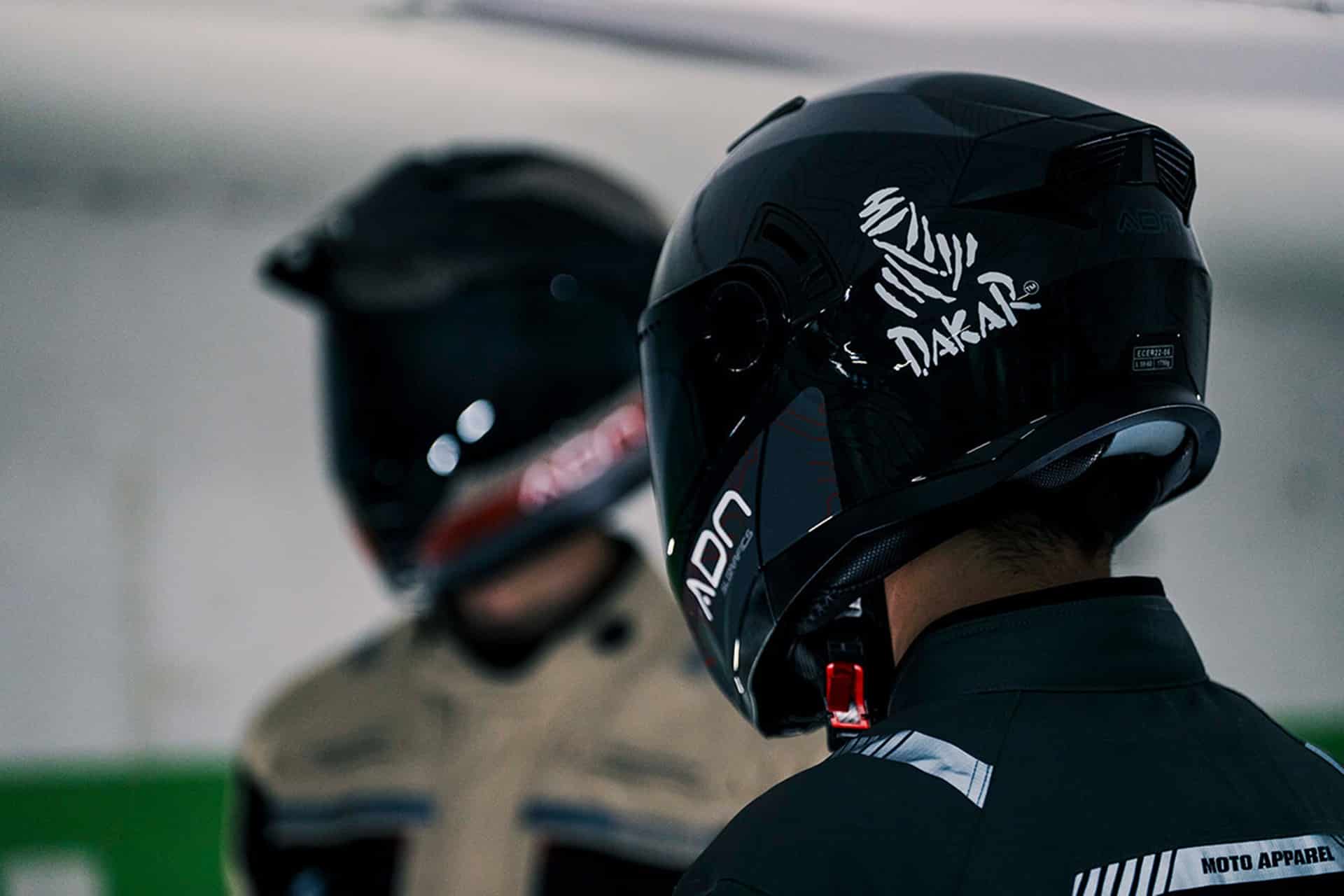 ADN Helmets presenta Duale Dakar su nuevo casco ADV con genética Rally