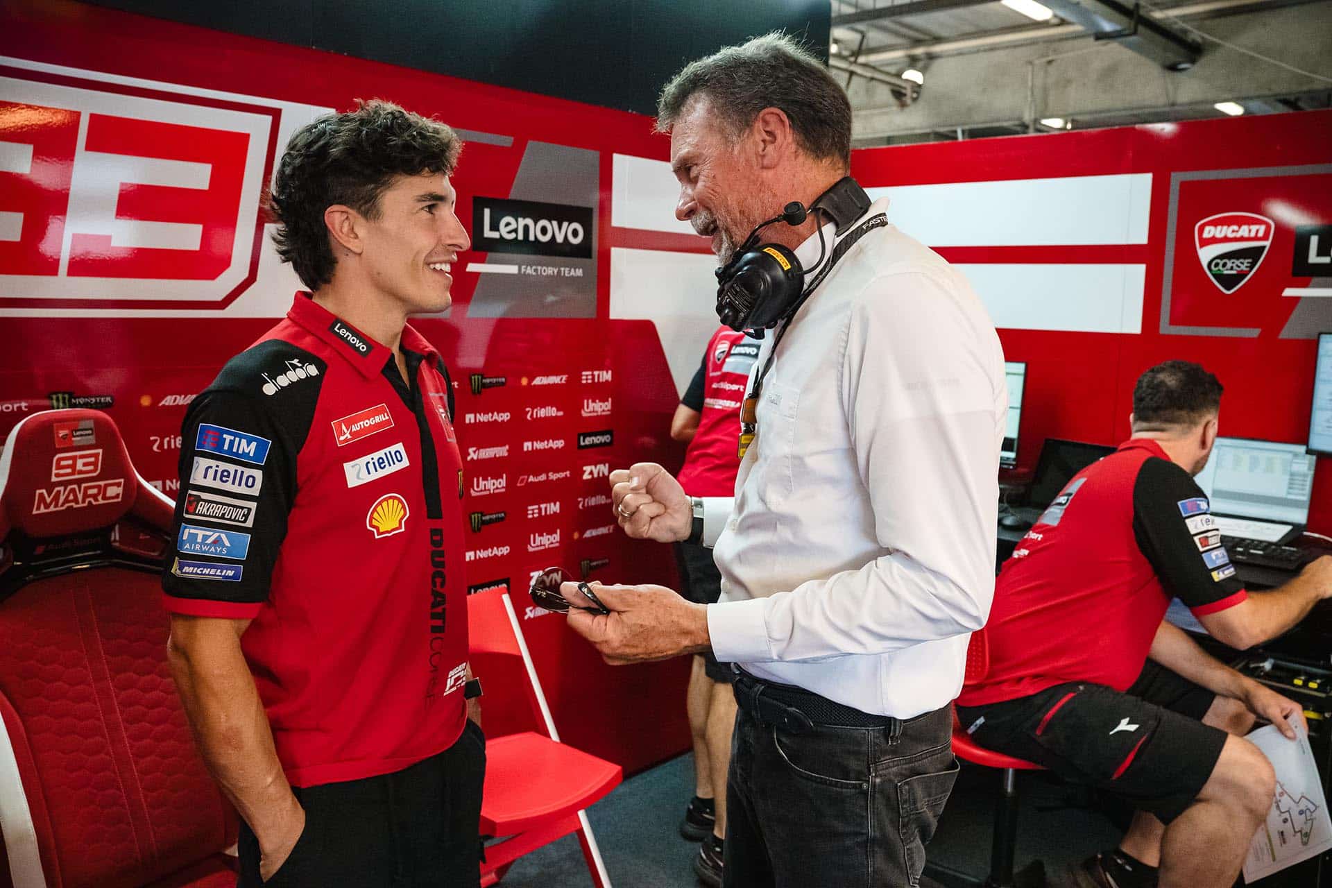 Marc Márquez fue el máximo representante de Ducati en pista