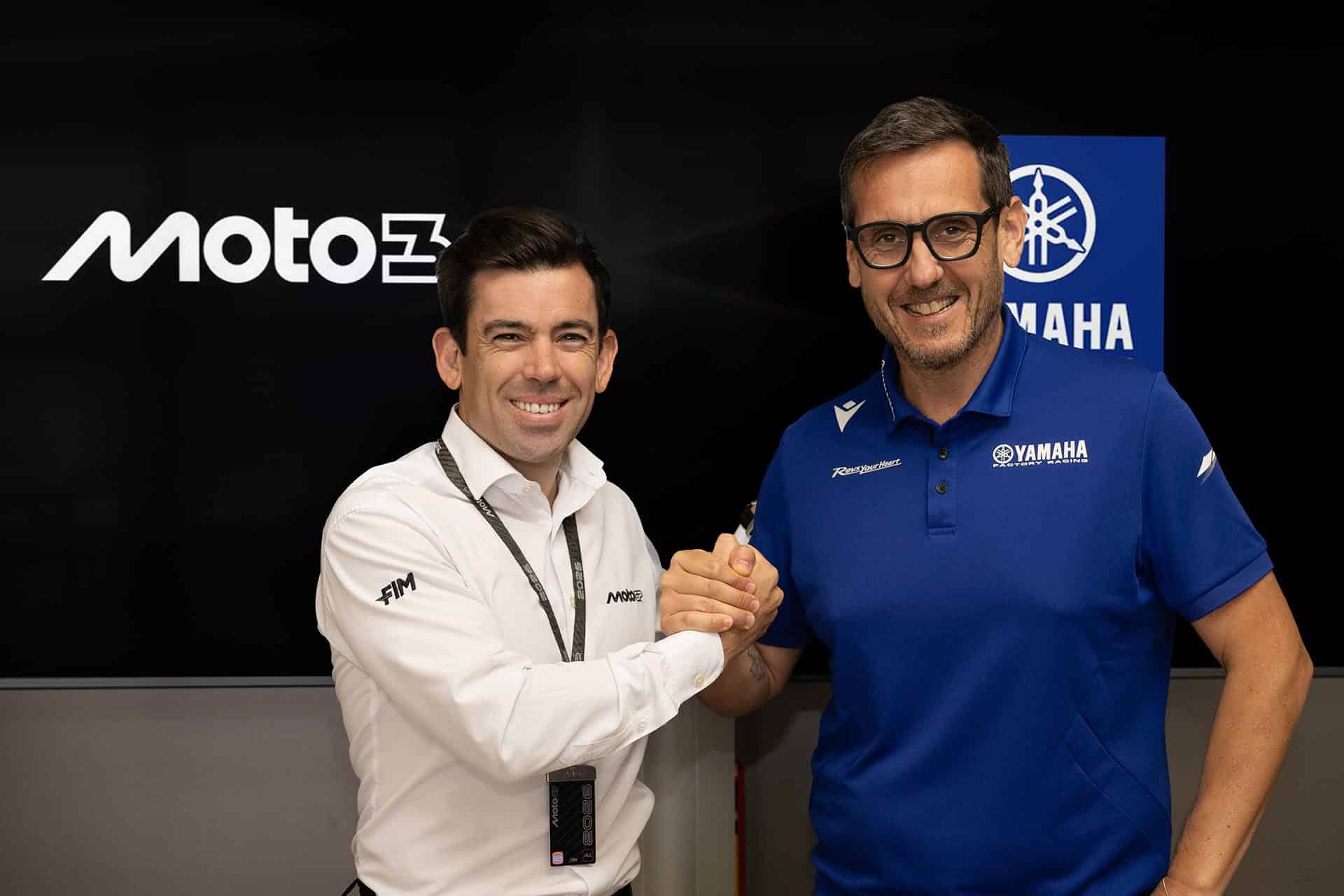 El acuerdo entre Yamaha y MotoGP se extiende entre 2028 y 2033