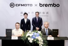 CFMOTO y Brembo se alían en el desarrollo de Sistemas Avanzados de Seguridad y Rendimiento