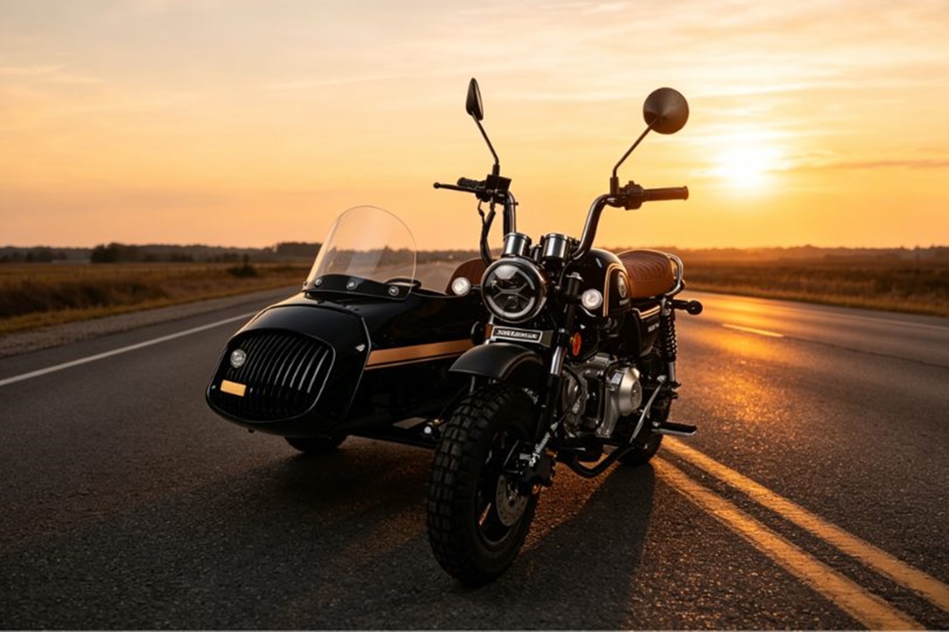 GZ Duo: Un sidecar donde “todo es mini”, menos su marcada personalidad y estilo vintage