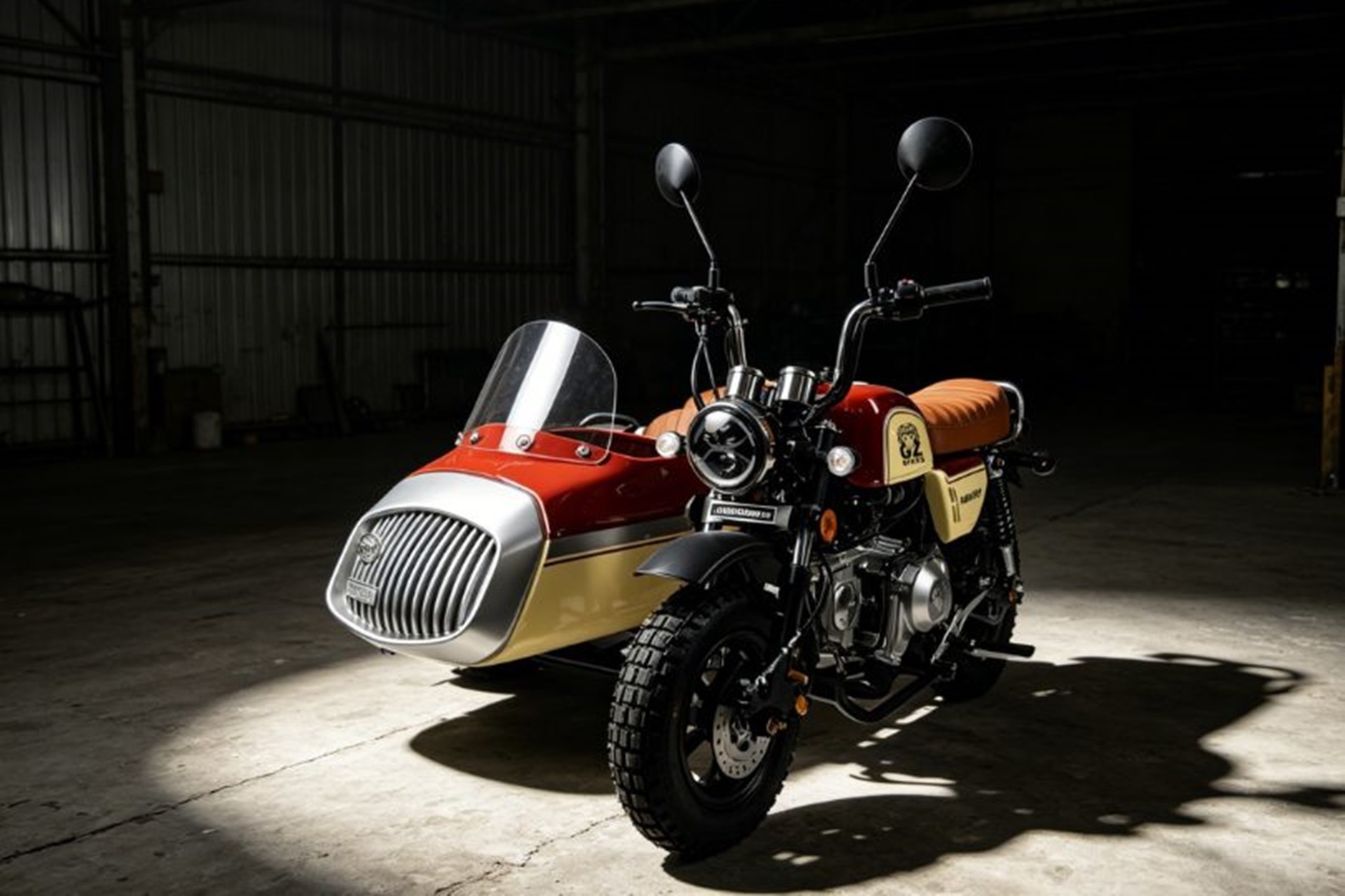 GZ Duo: Un sidecar donde “todo es mini”, menos su marcada personalidad y estilo vintage