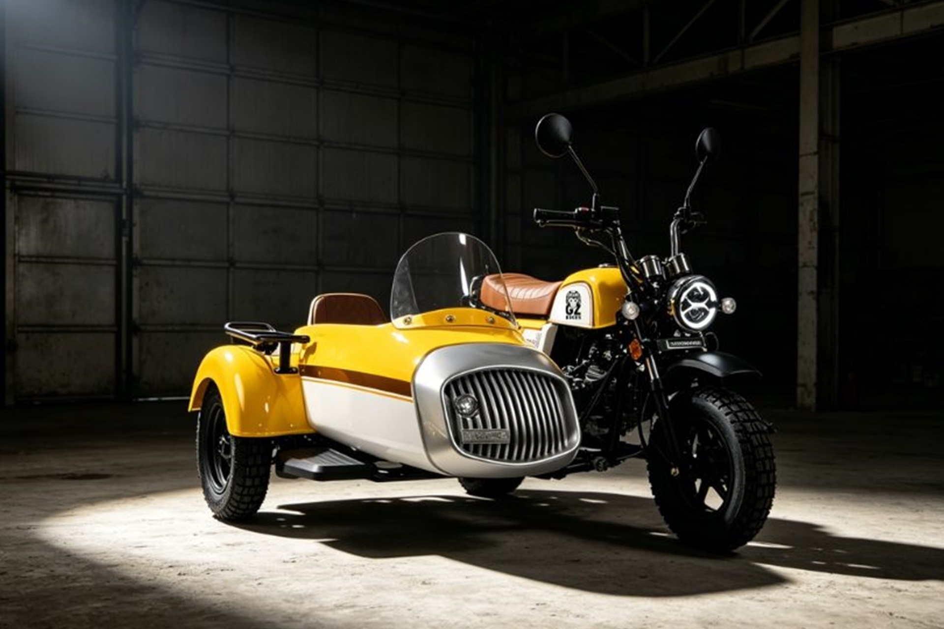 GZ Duo: Un sidecar donde “todo es mini”, menos su marcada personalidad y estilo vintage