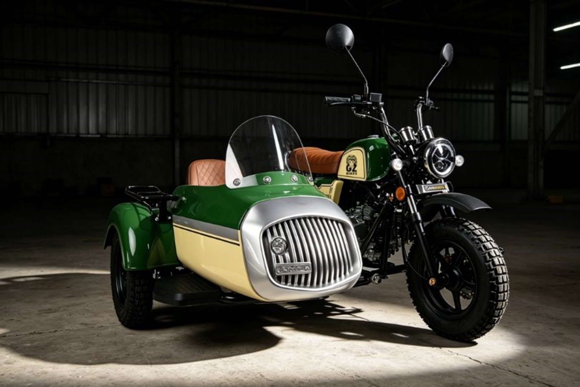 GZ Duo: Un sidecar donde “todo es mini”, menos su marcada personalidad y estilo vintage