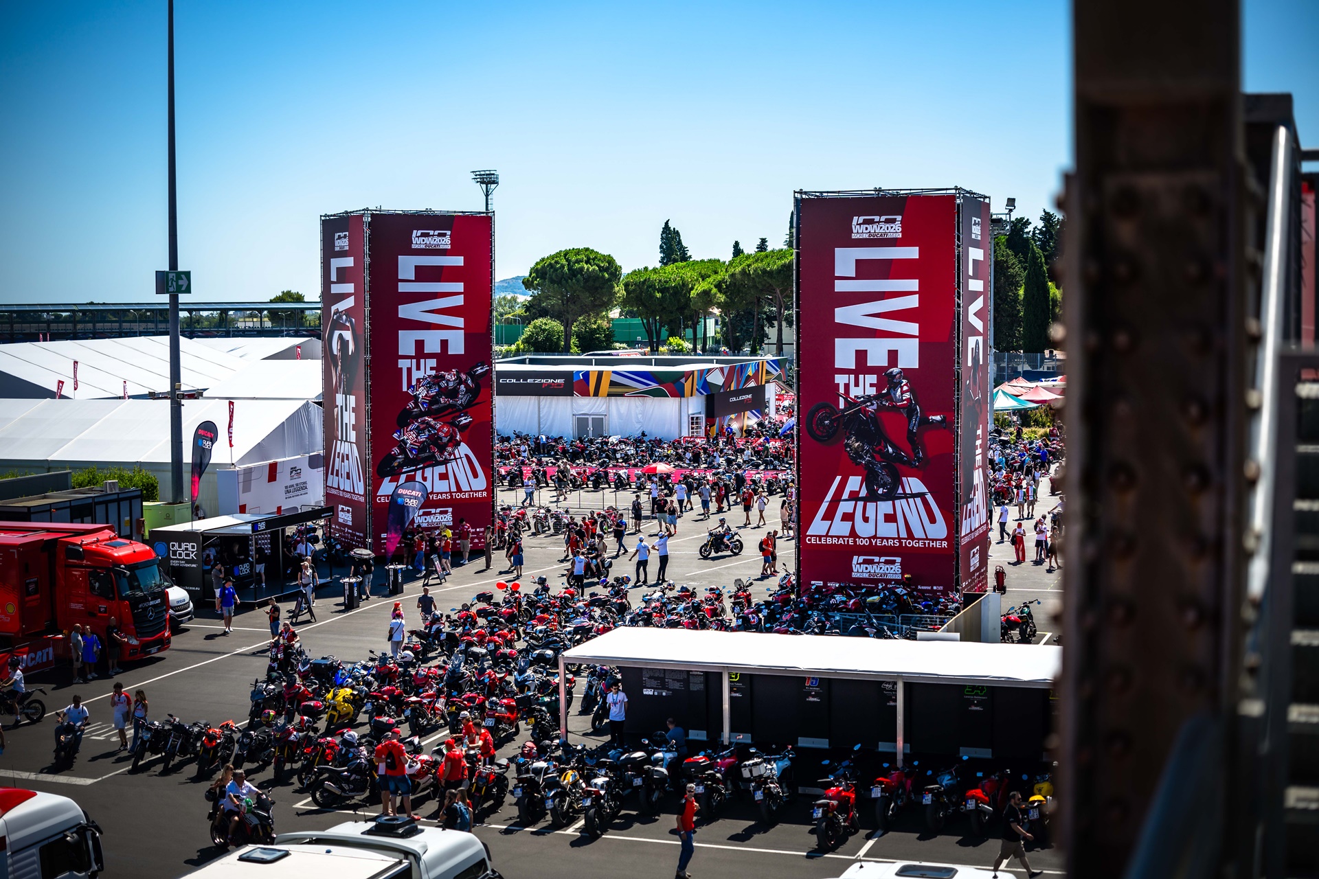 World Ducati Week 2026: Casi 120.000 asistentes de 94 países distintos rompen todos los récords de asistencia hasta la fecha