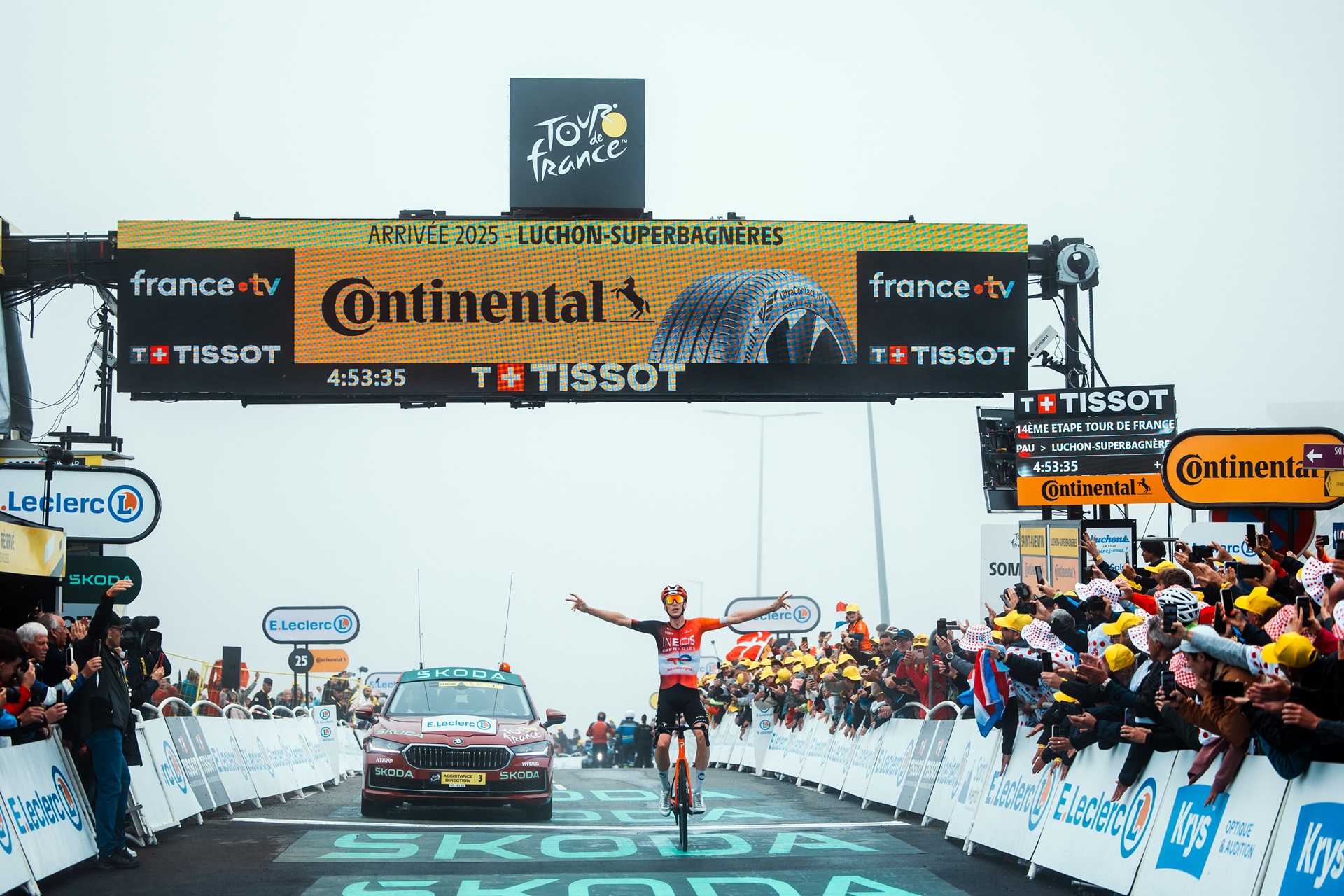 Continental, un año más, se convierte en el proveedor oficial de neumáticos del Tour de Francia