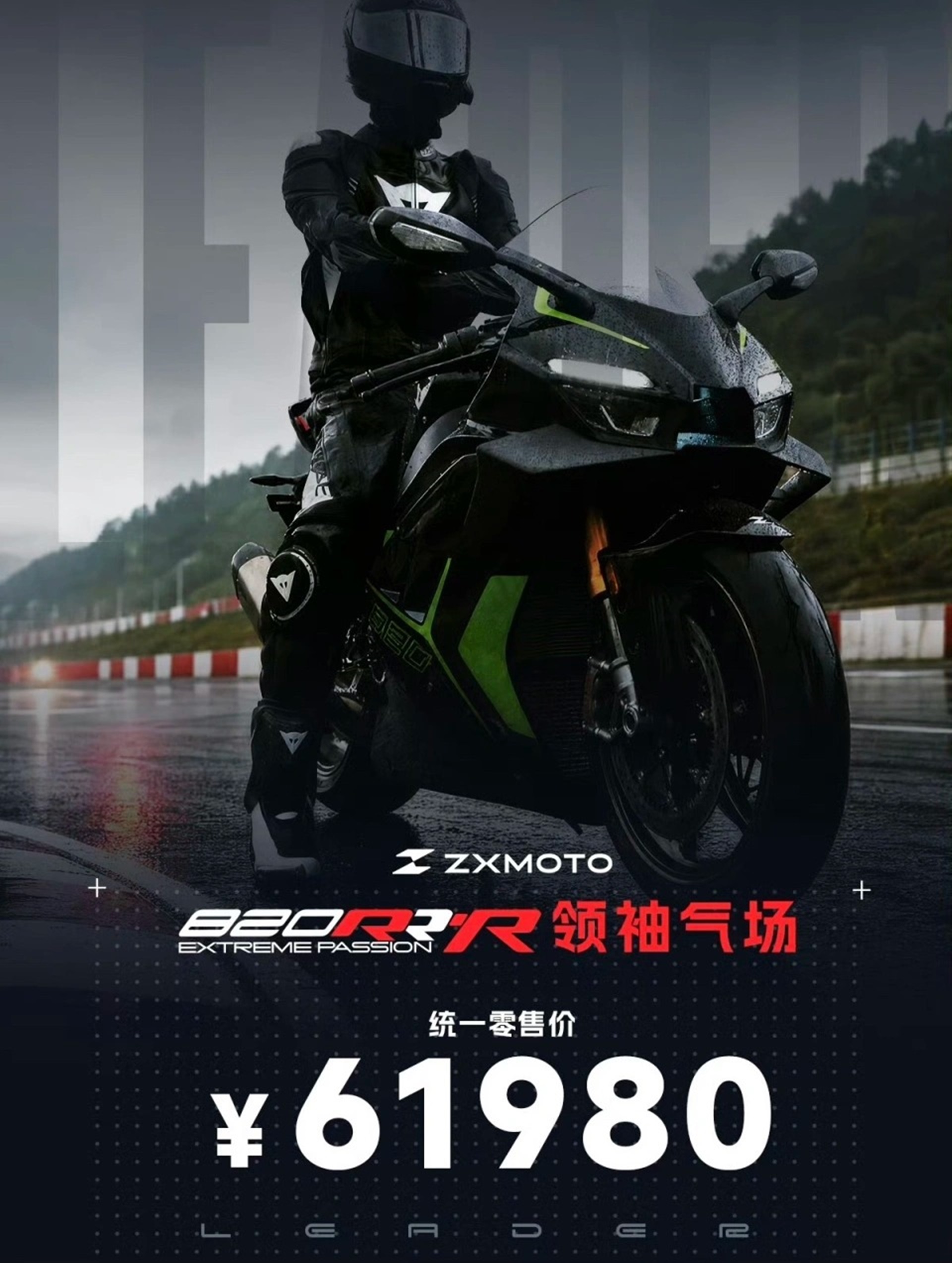 ZXMoto sube la apuesta con su nueva 820RR-R, una versión mejorada de la versión estándar del modelo