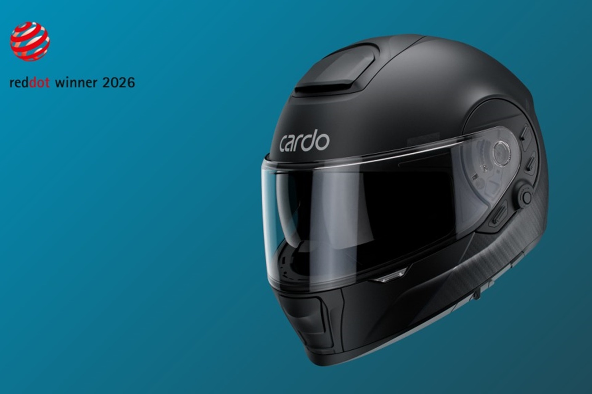 Beyond GTS, el casco inteligente de Cardo Systems es galardonado con el prestigioso premio Red Dot