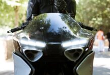 BMW Motorrad muestra su Vision K18 en el Goodwood Festival of Speed rugiendo a 130 decibelios