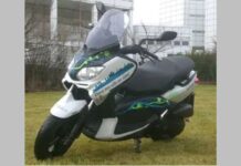 Este Yamaha XMax con cartuchos de camping gas GNC existe