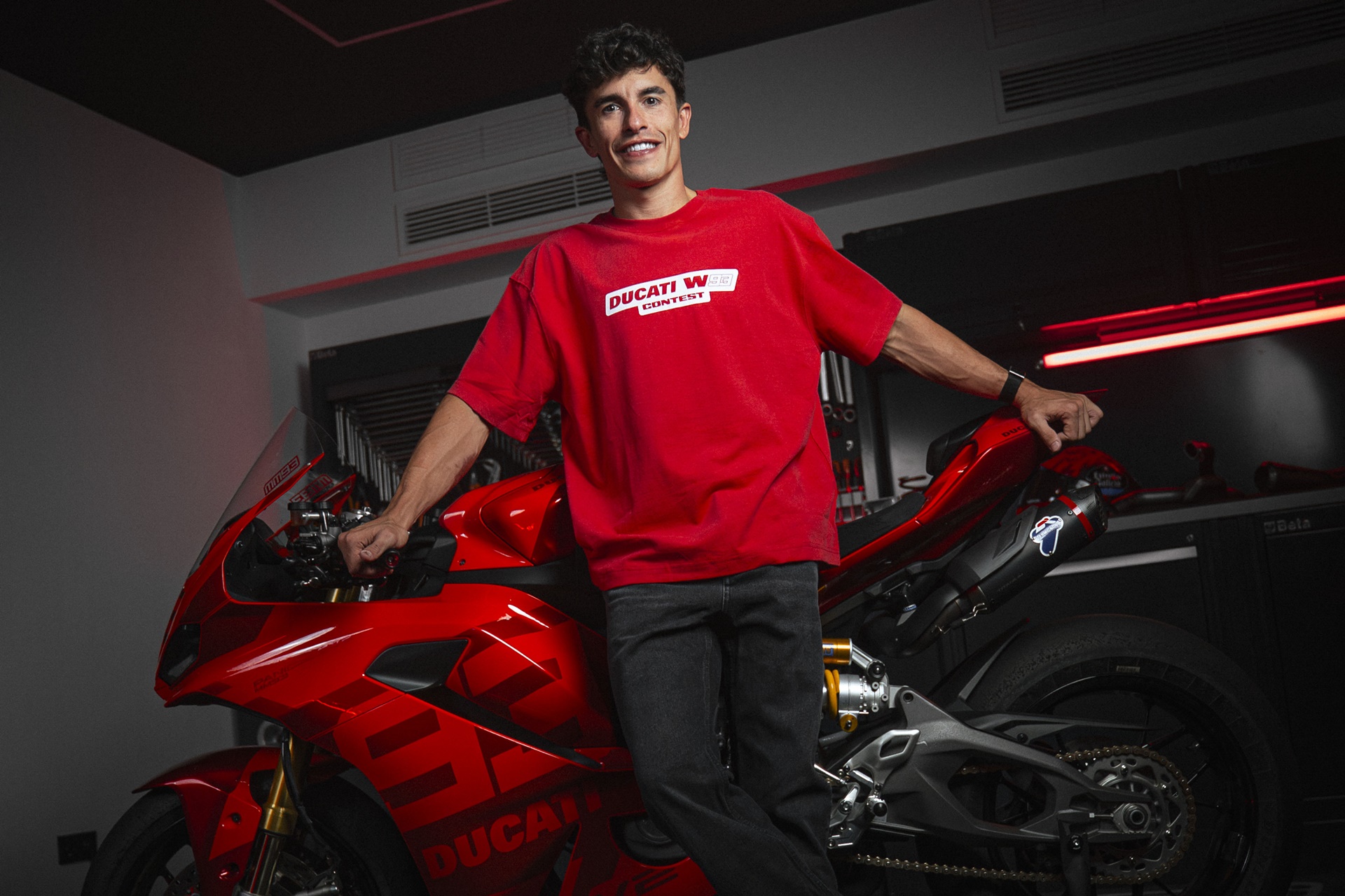 “Ducati W93 Contest 2026”: Una Panigale V2 edición especial Marc Márquez puede ser tuya