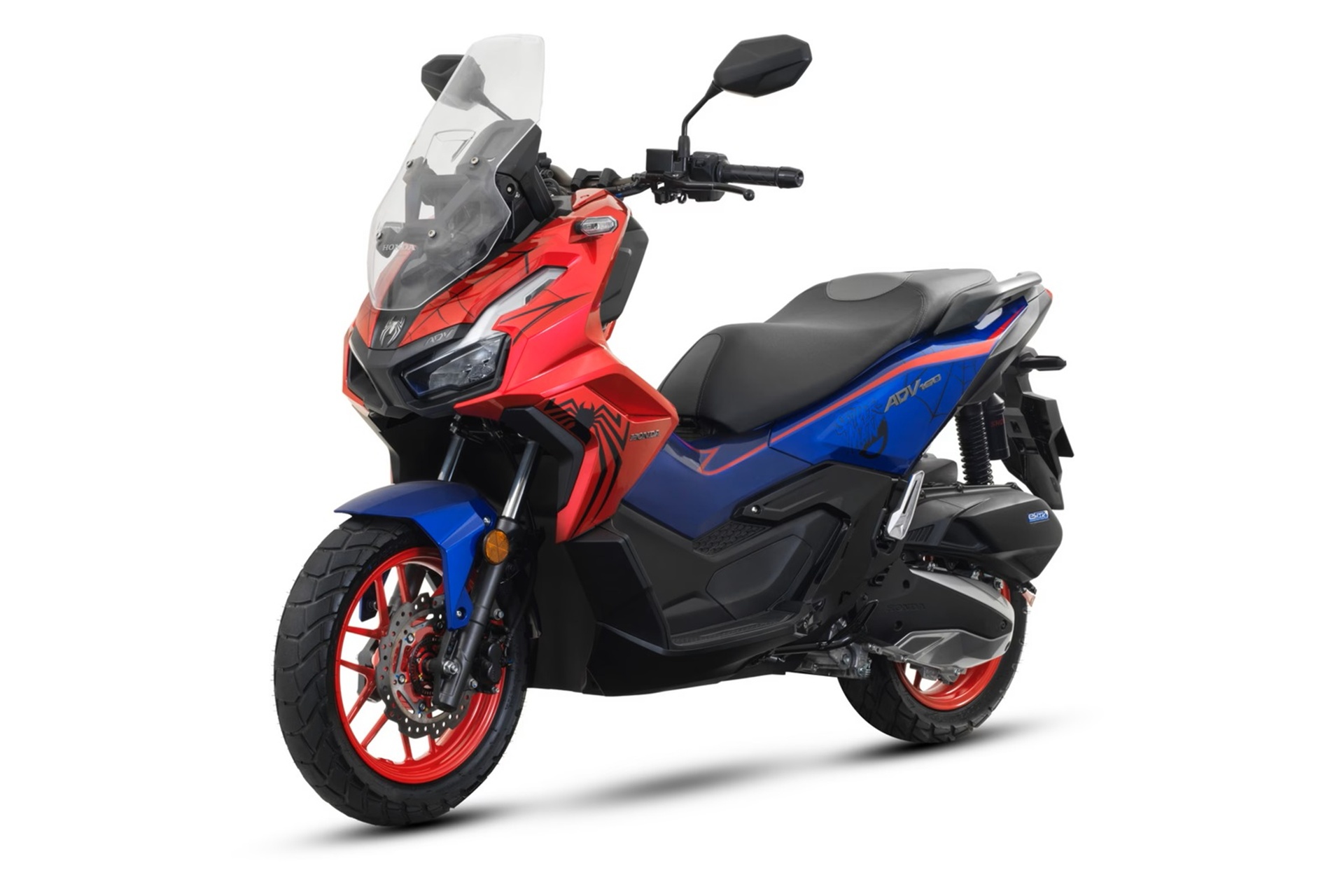 Honda convierte el ADV160 en la scooter de Spider-Man: ¿imaginas un ADV350 así en España?