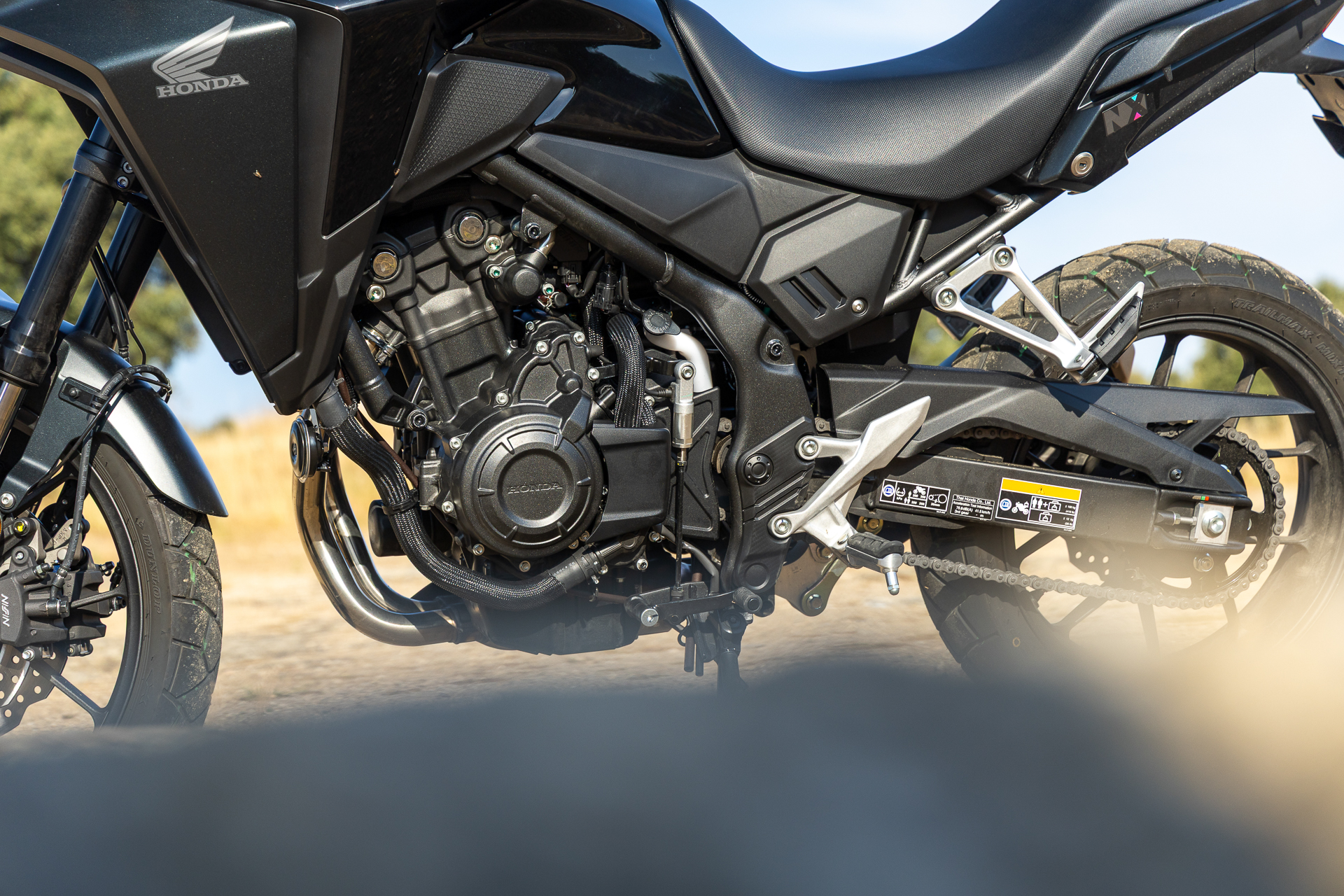 Prueba Honda NX500 E-Clutch