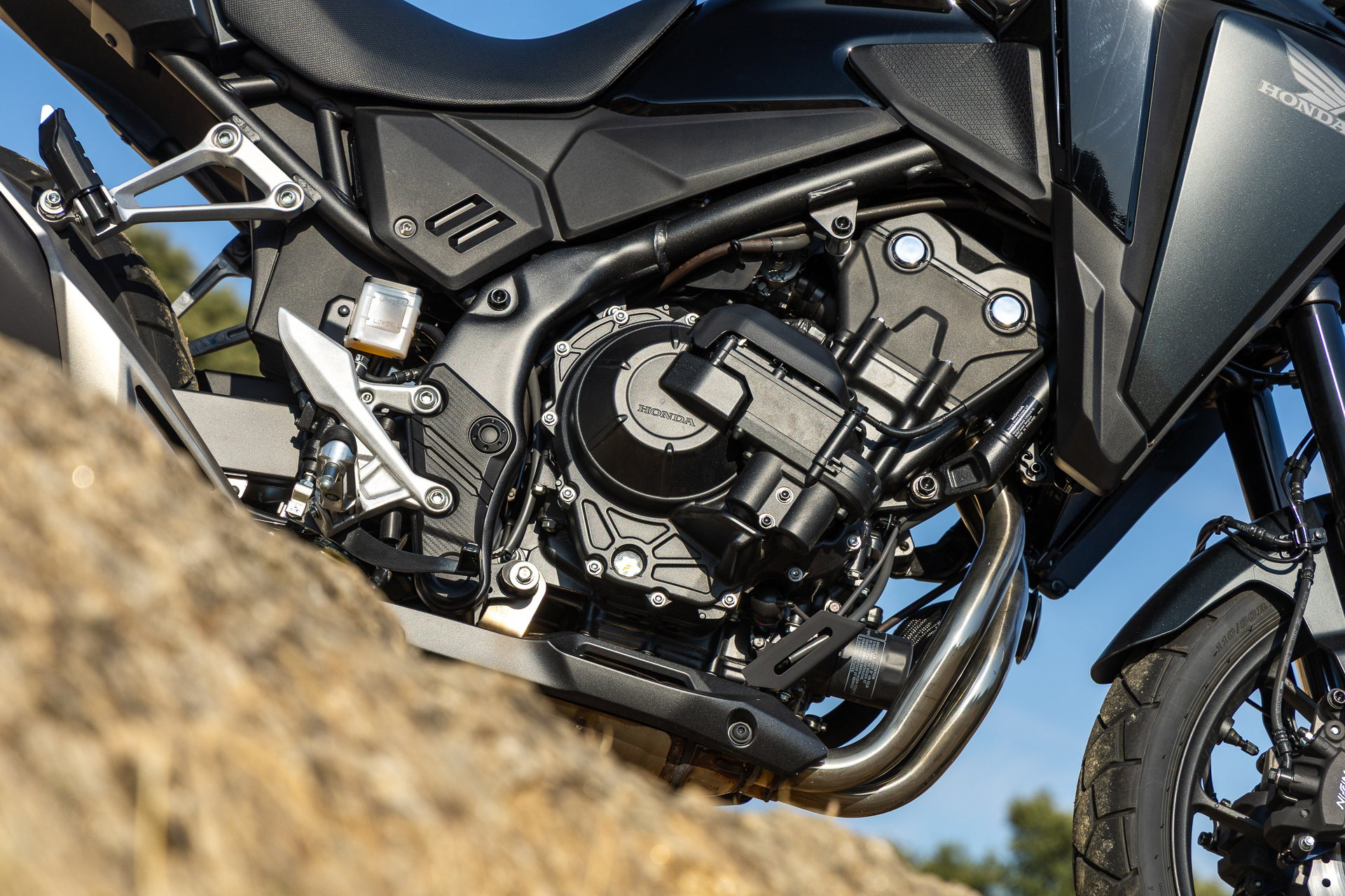 Prueba Honda NX500 E-Clutch