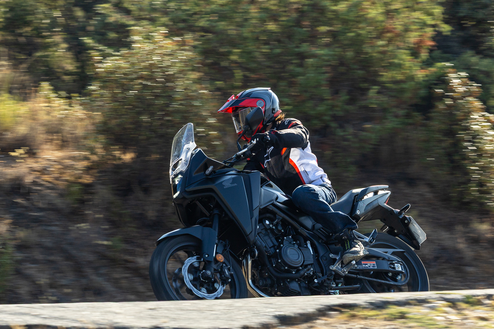 Prueba Honda NX500 E-Clutch