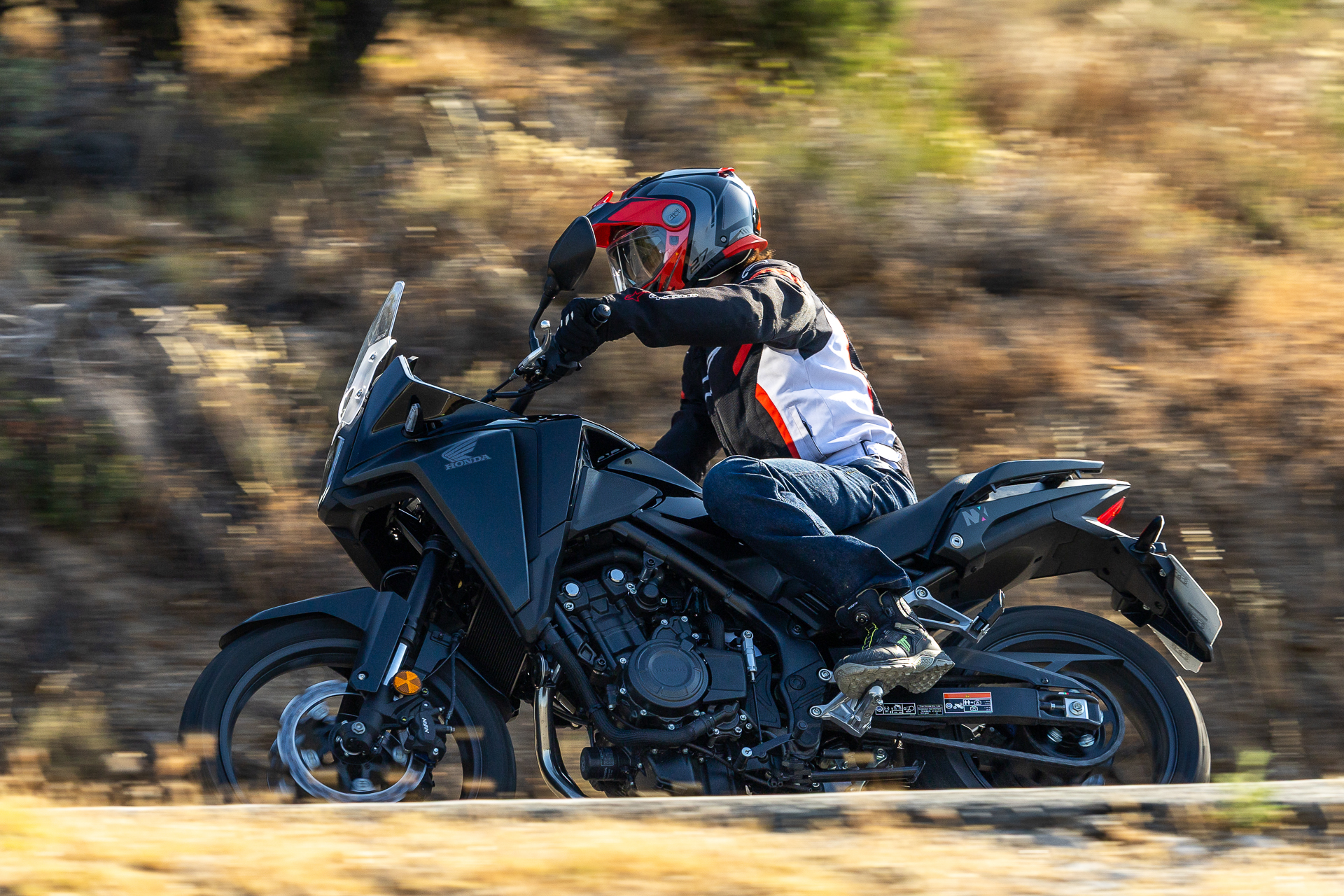 Prueba Honda NX500 E-Clutch
