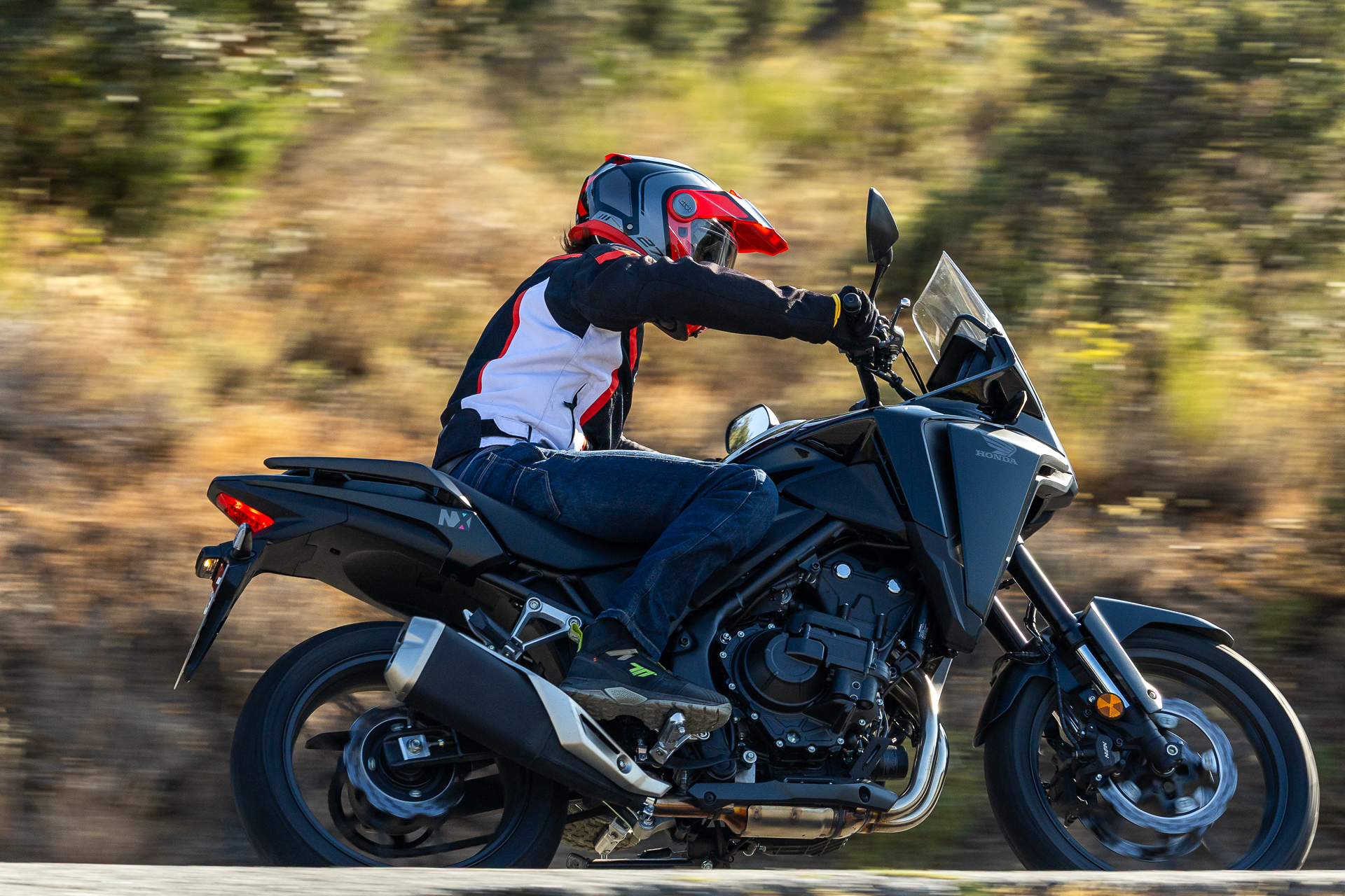 Prueba Honda NX500 E-Clutch