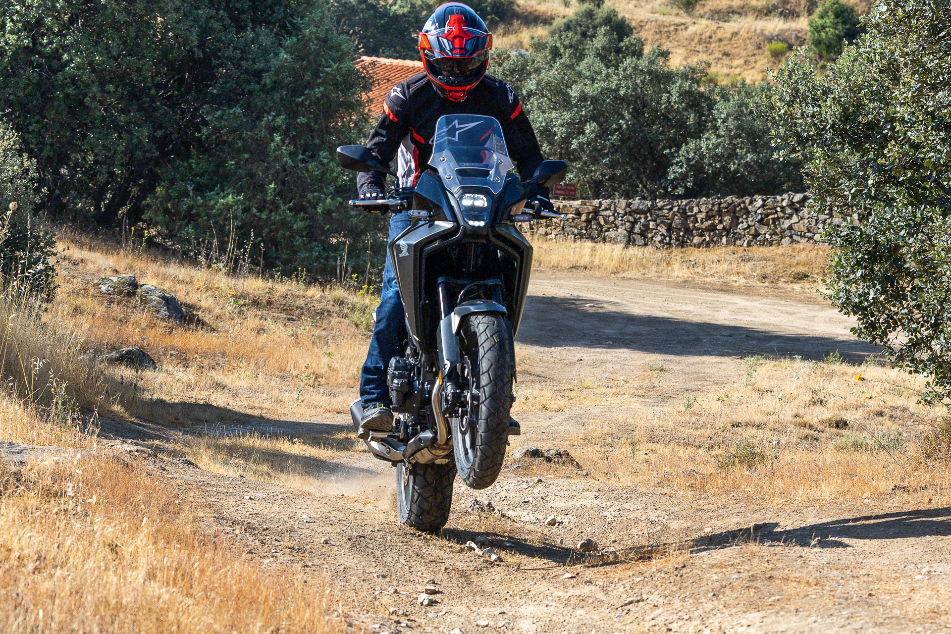Prueba Honda NX500 E-Clutch