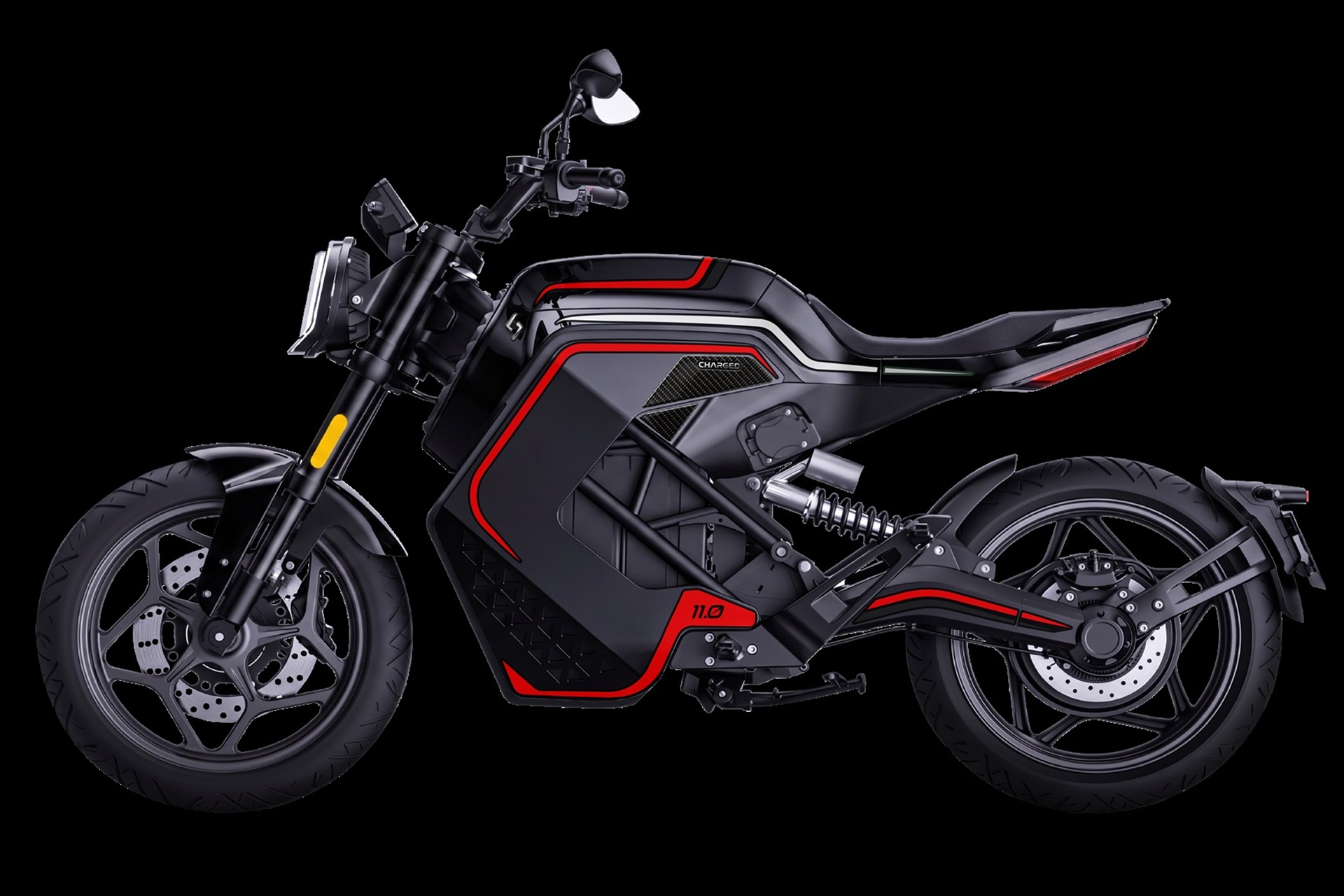 Charged Ndara: Indonesia presenta su primera naked eléctrica de corte deportivo