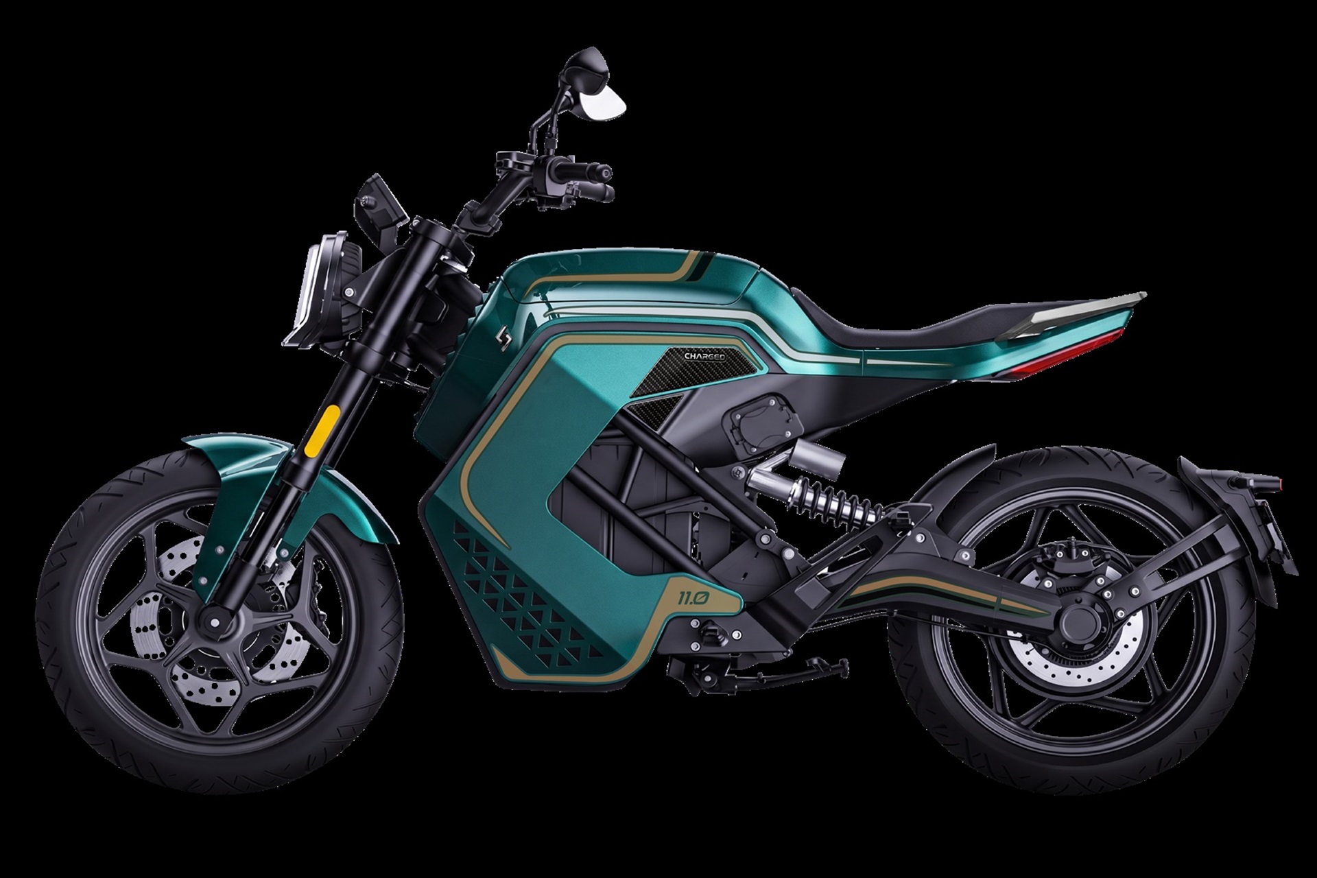 Charged Ndara: Indonesia presenta su primera naked eléctrica de corte deportivo