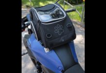 Bolsa de depósito Bagster Puppy: compartiendo la pasión de las motos con nuestro fiel compañero