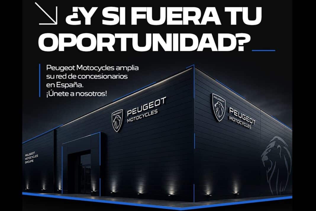 Peugeot Motocycles Groupe anuncia un plan de expansión de su red de concesionarios en España