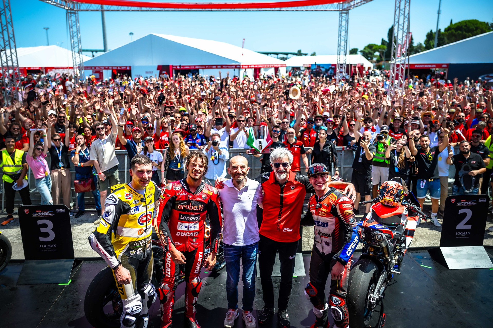 Nicolò Bulega vence en la Lenovo Race Of Champions con motivo de la WDW 2026