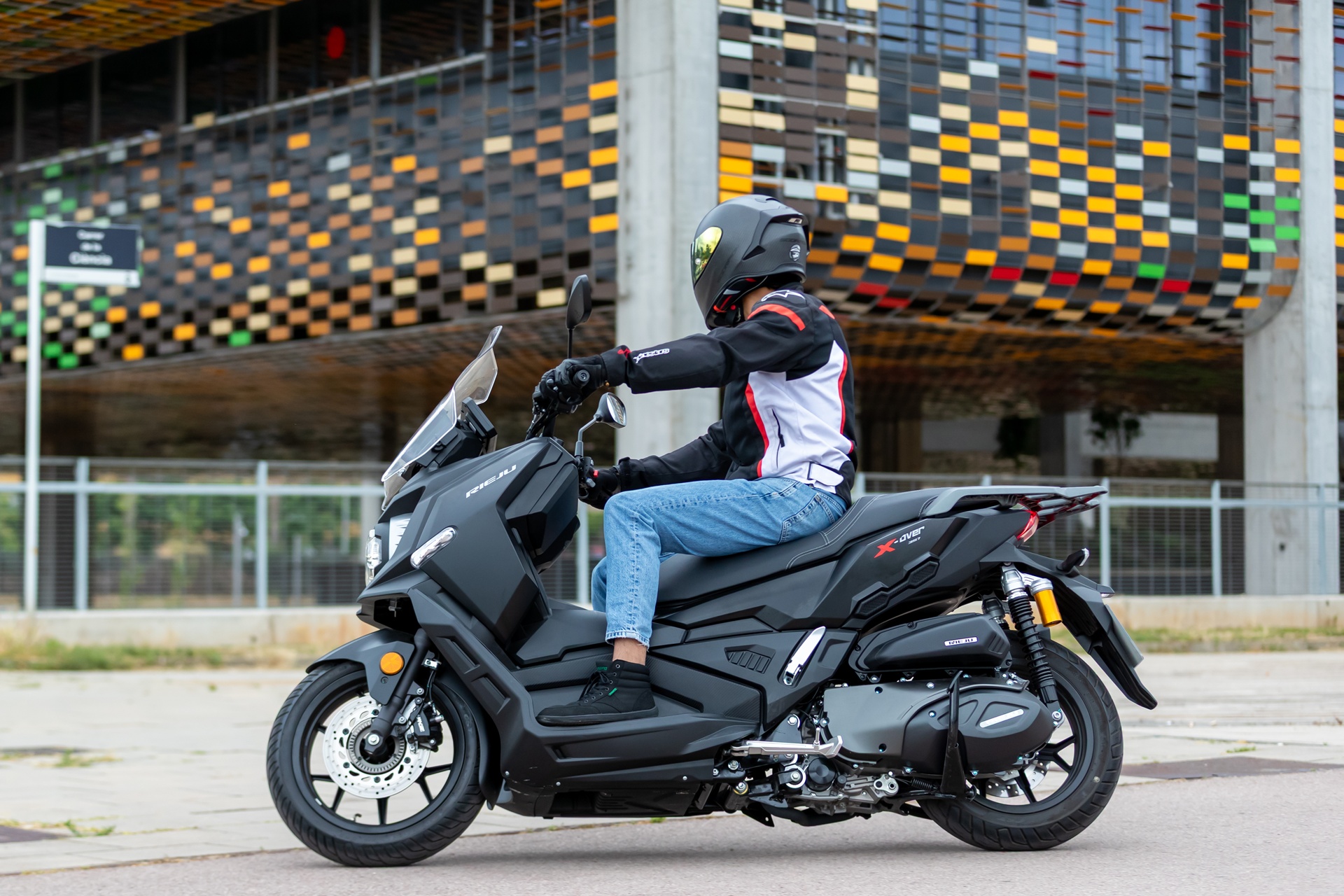 Prueba Rieju X-Over 357