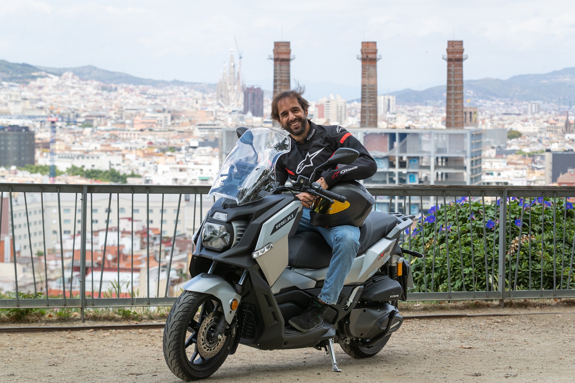 Prueba Rieju X-Over 357