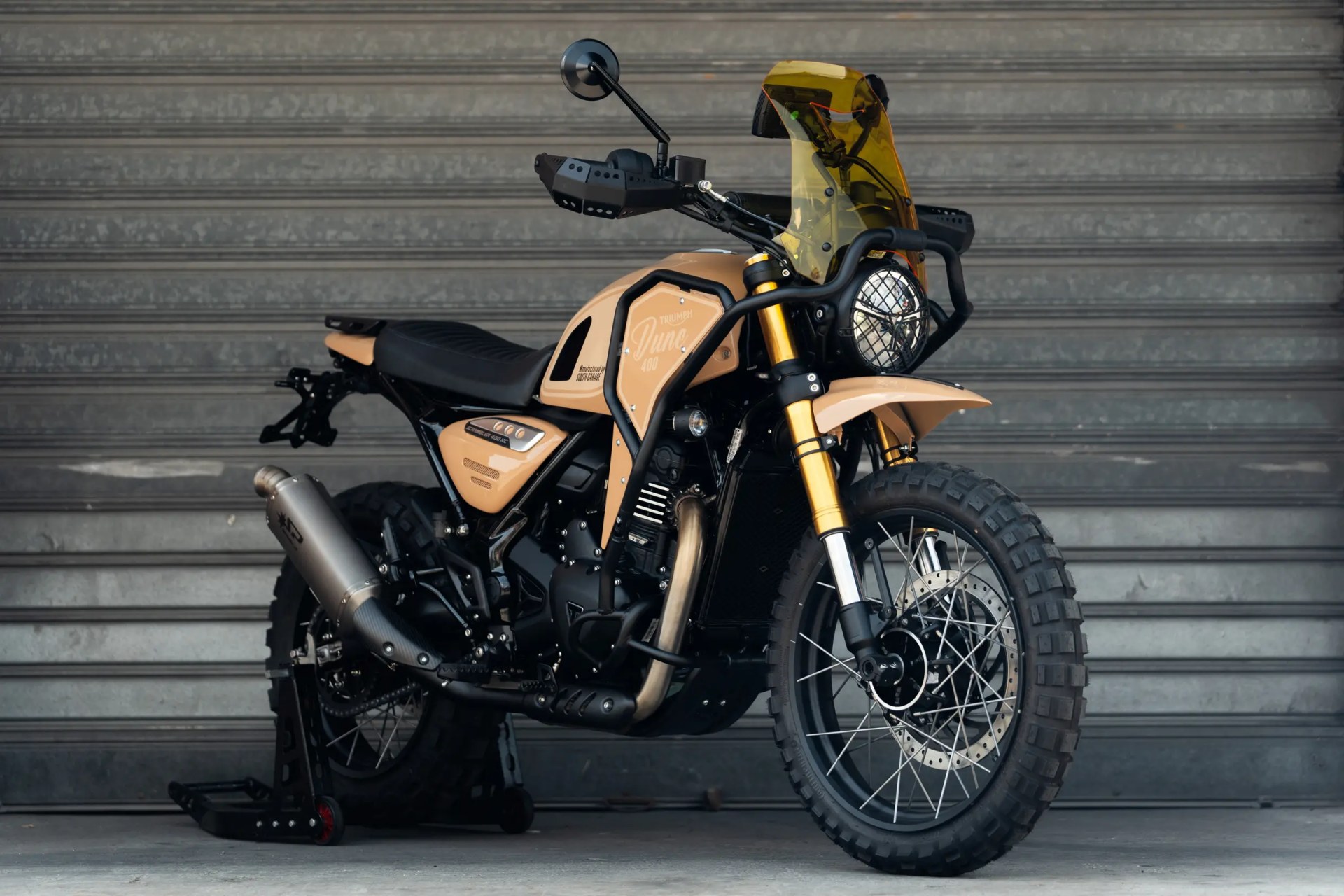 Triumph Scrambler 400 XC by South Garage