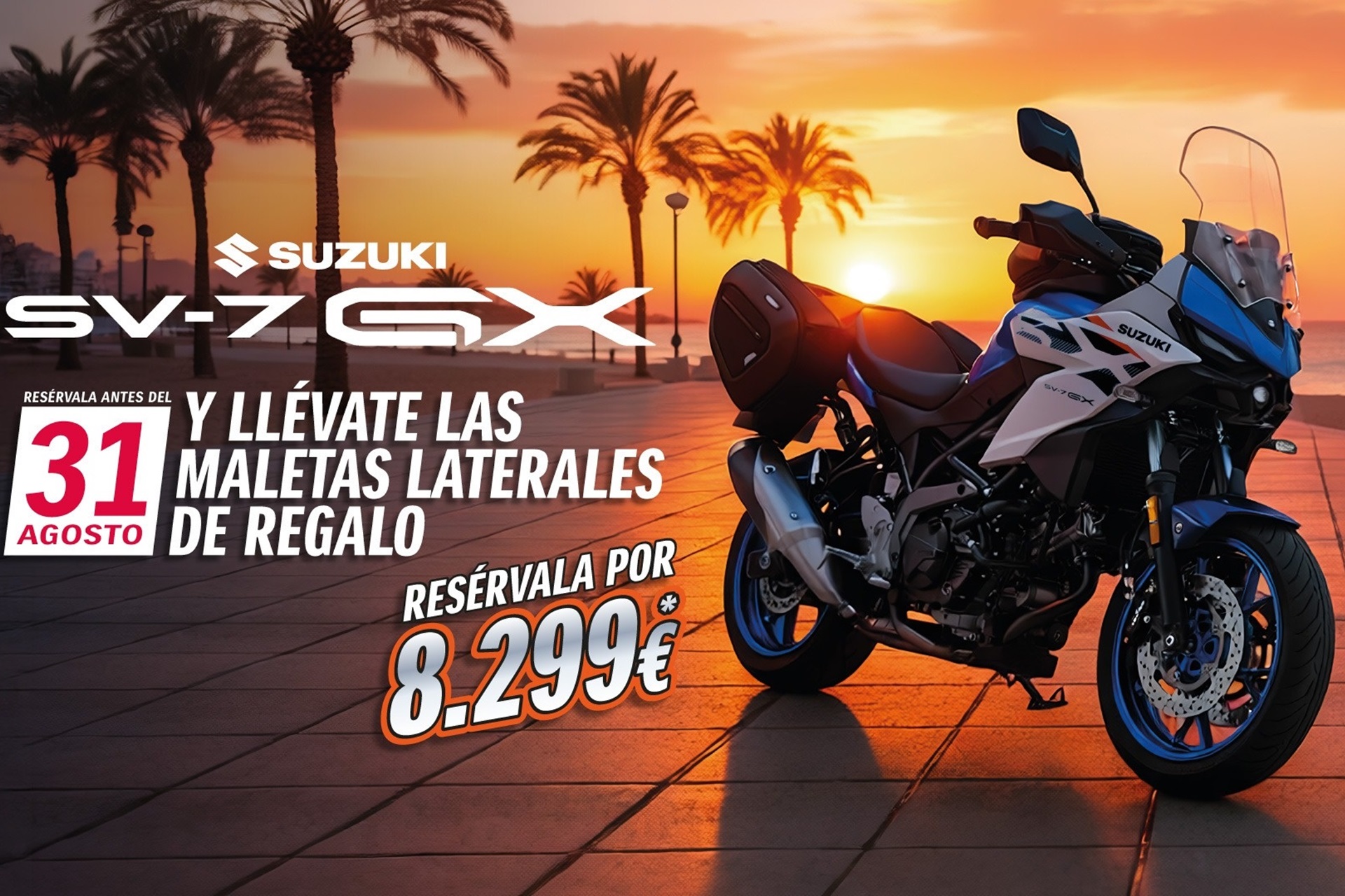 Estrenar la nueva SV-7GX este verano tiene premio