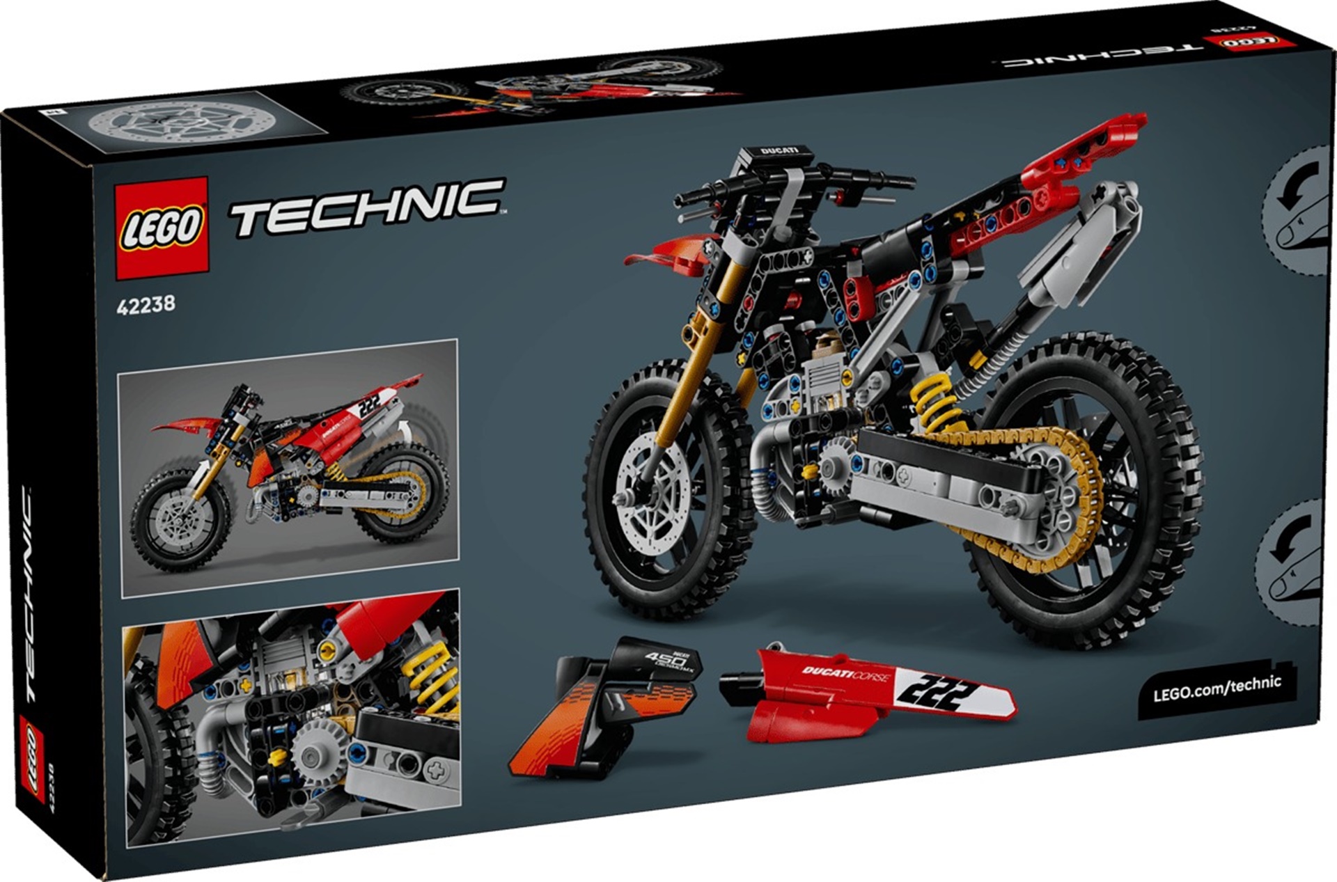 LEGO Technic tiene una nueva Ducati entre sus filas