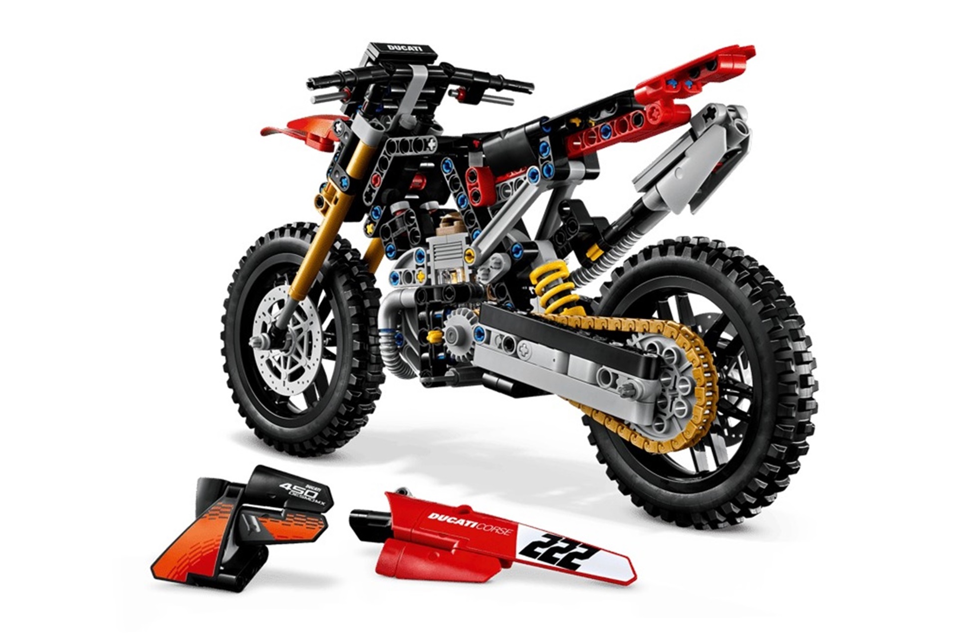 LEGO Technic tiene una nueva Ducati entre sus filas