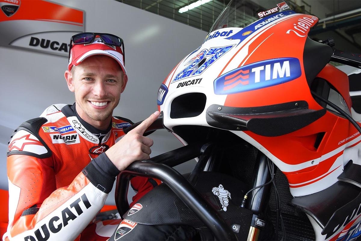 Aunque se retiró hace casi 15 años, Stoner ha seguido subiéndose ocasionalmente a alguna MotoGP