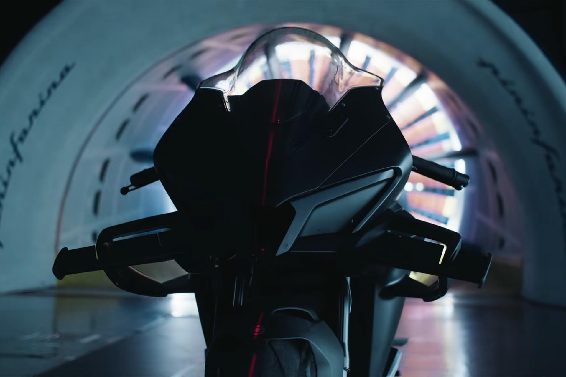 La última gran superbike afina sus garras en el túnel de viento de Pininfarina