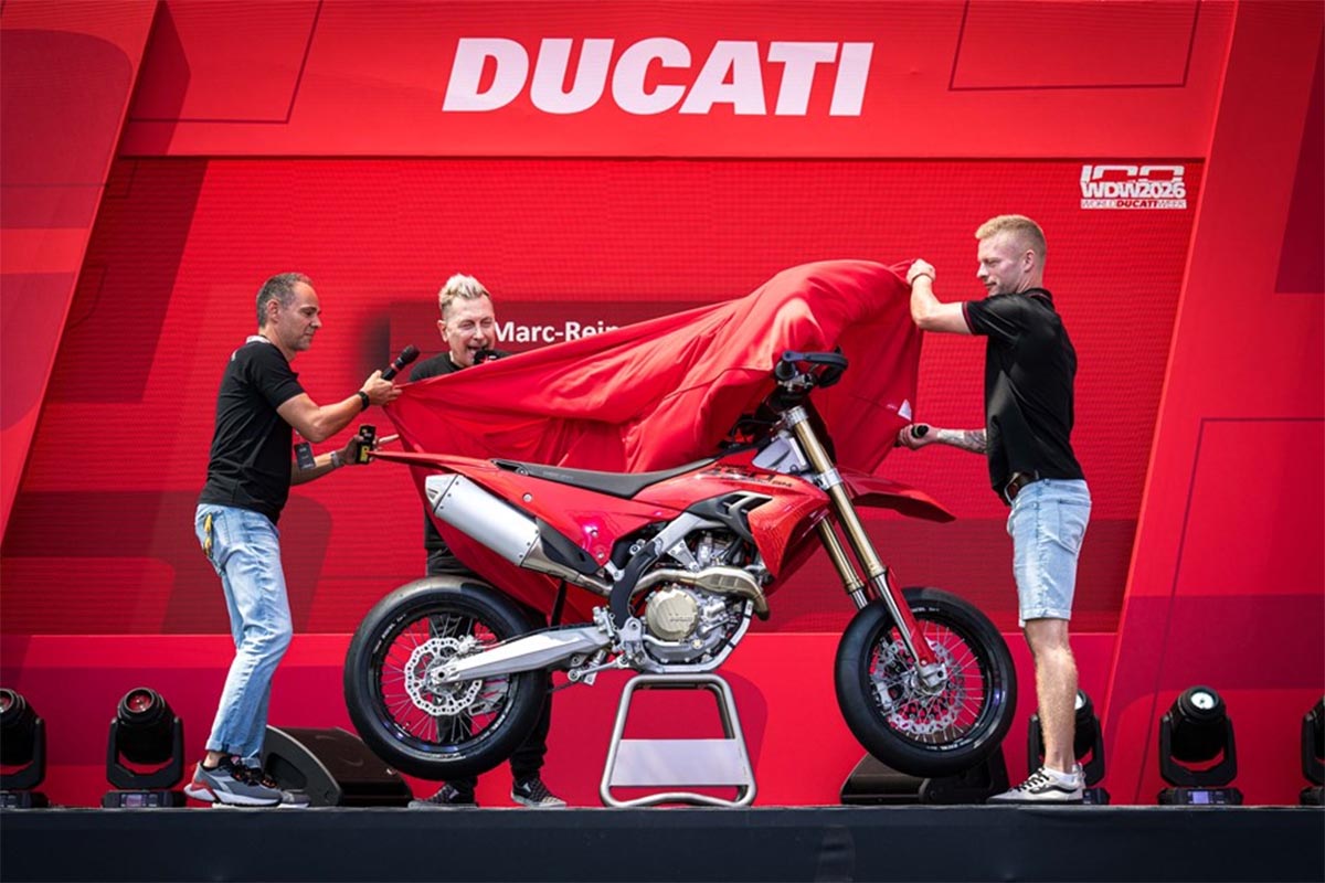 La nueva supermotard fue desvelada en pleno WDW