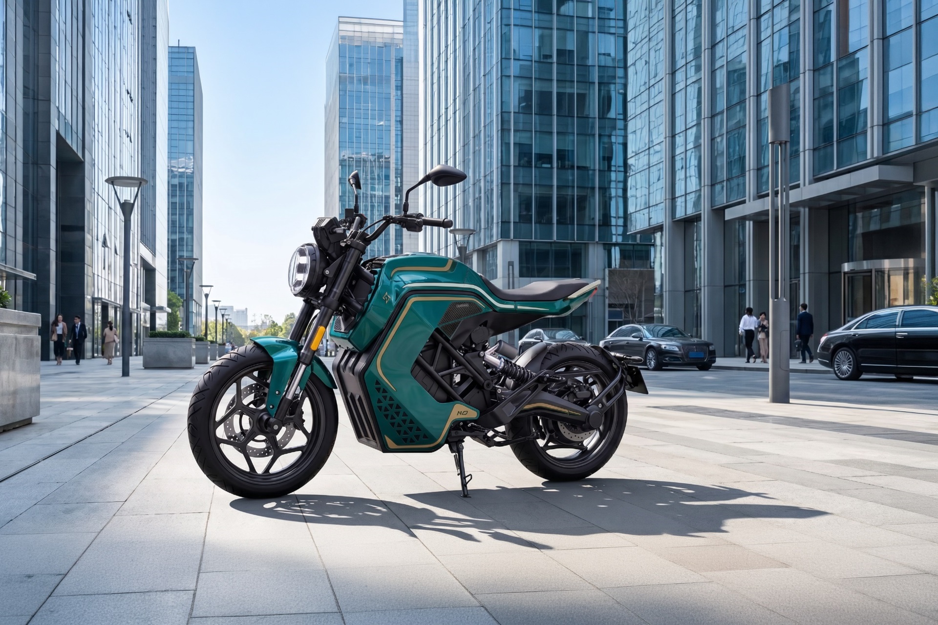 Charged Ndara: Indonesia presenta su primera naked eléctrica de corte deportivo
