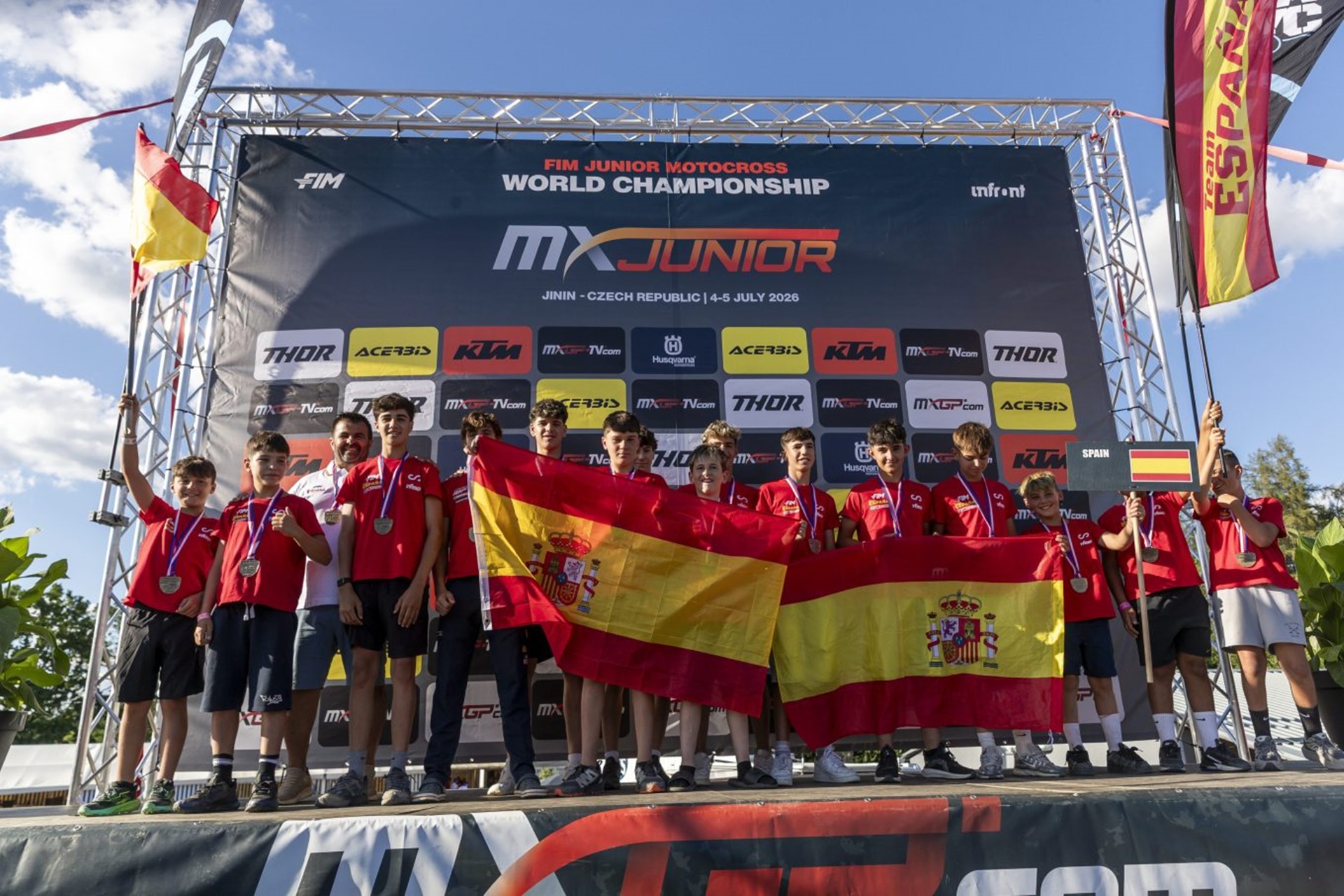 España campeona de la FIM Ride Green Cup 2026 del Mundial Junior de Motocross