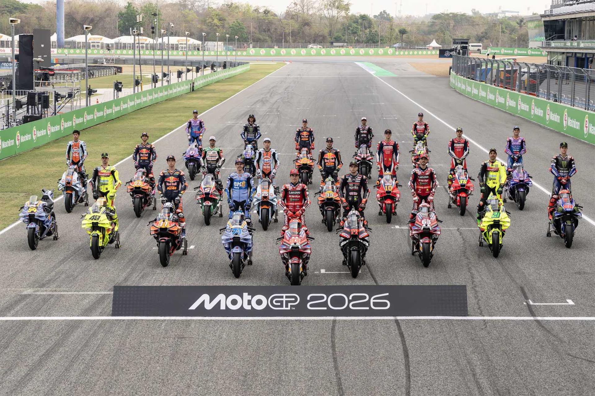 Como Europa en plena ola de calor: la parrilla de MotoGP 2027 está al rojo vivo