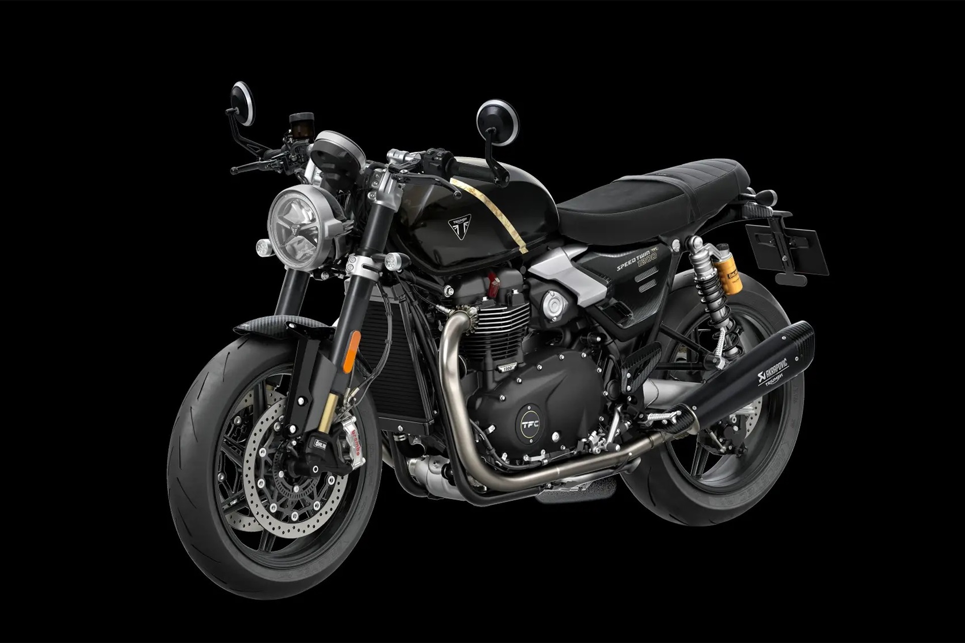Primeros detalles sobre la Speed Twin TFC que Triumph lanzará en 2027