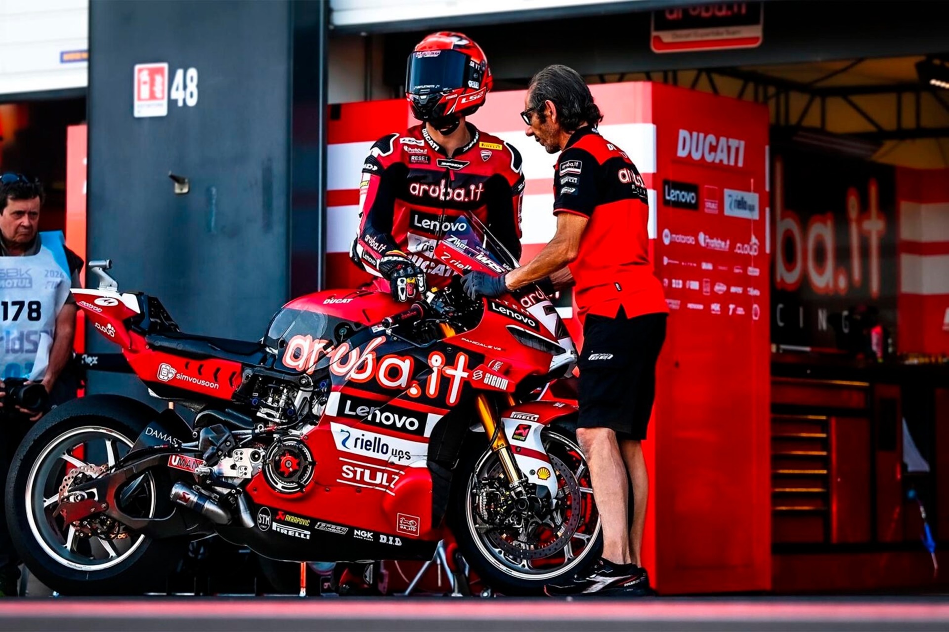 Ducati celebra la conquista de su 22º título de Constructores en el WSBK