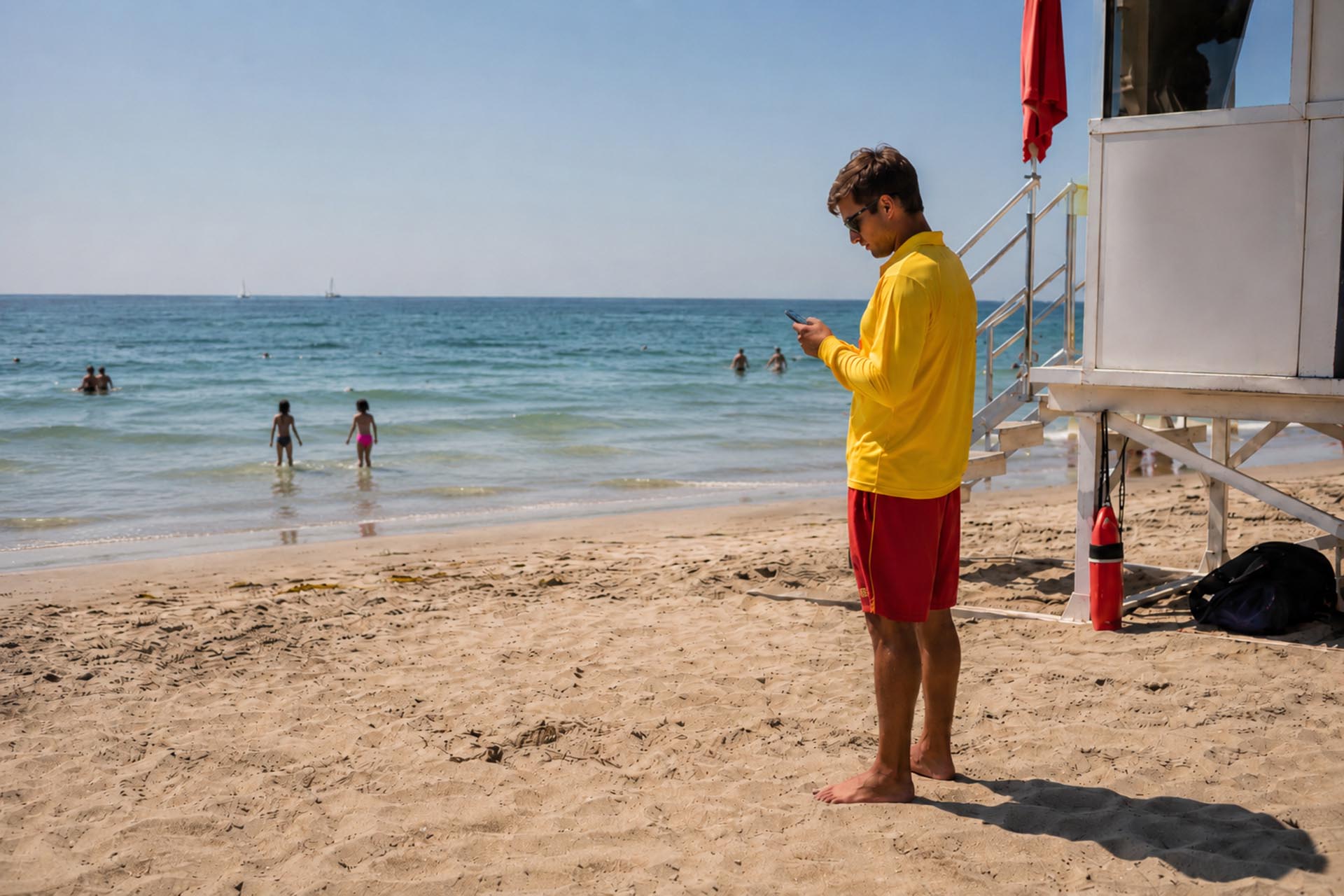 Ver MotoGP en el trabajo le ha costado 2.064 euros a un socorrista distraído
