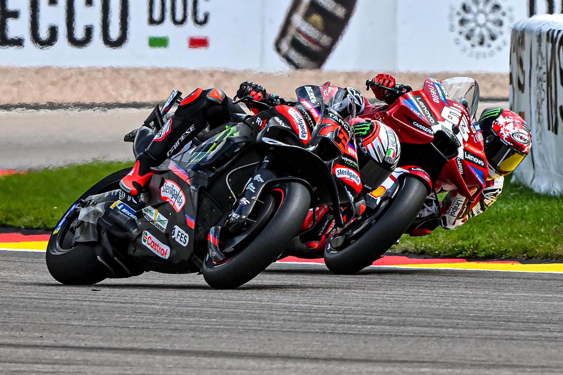 El duelo Aprilia Vs Ducati está al rojo vivo