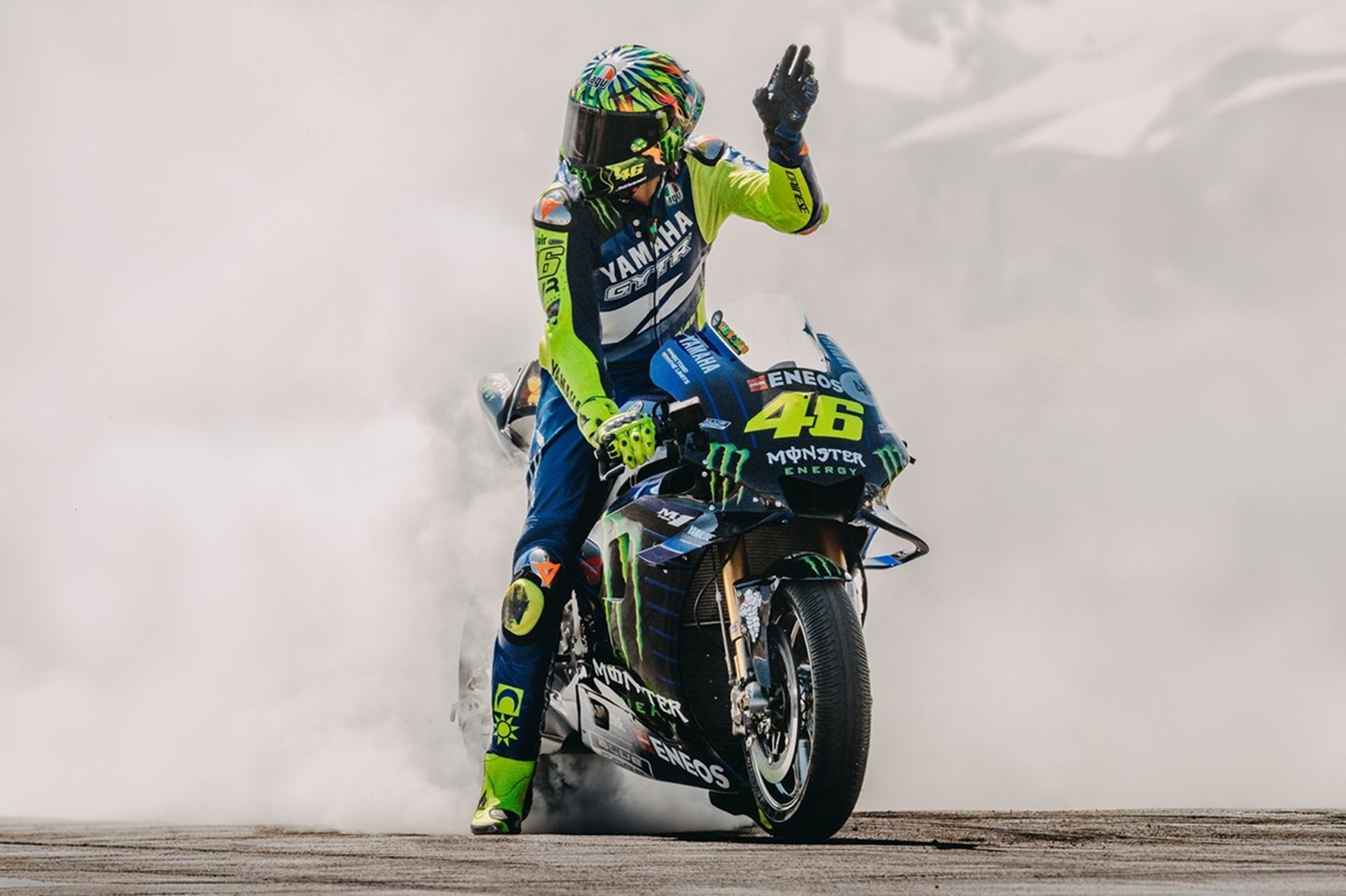 Valentino Rossi vuelve a pilotar su Yamaha YZR-M1 en Goodwood Festival 2026