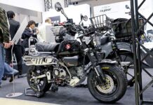 Monkey 125 Black Limited by Kitaco